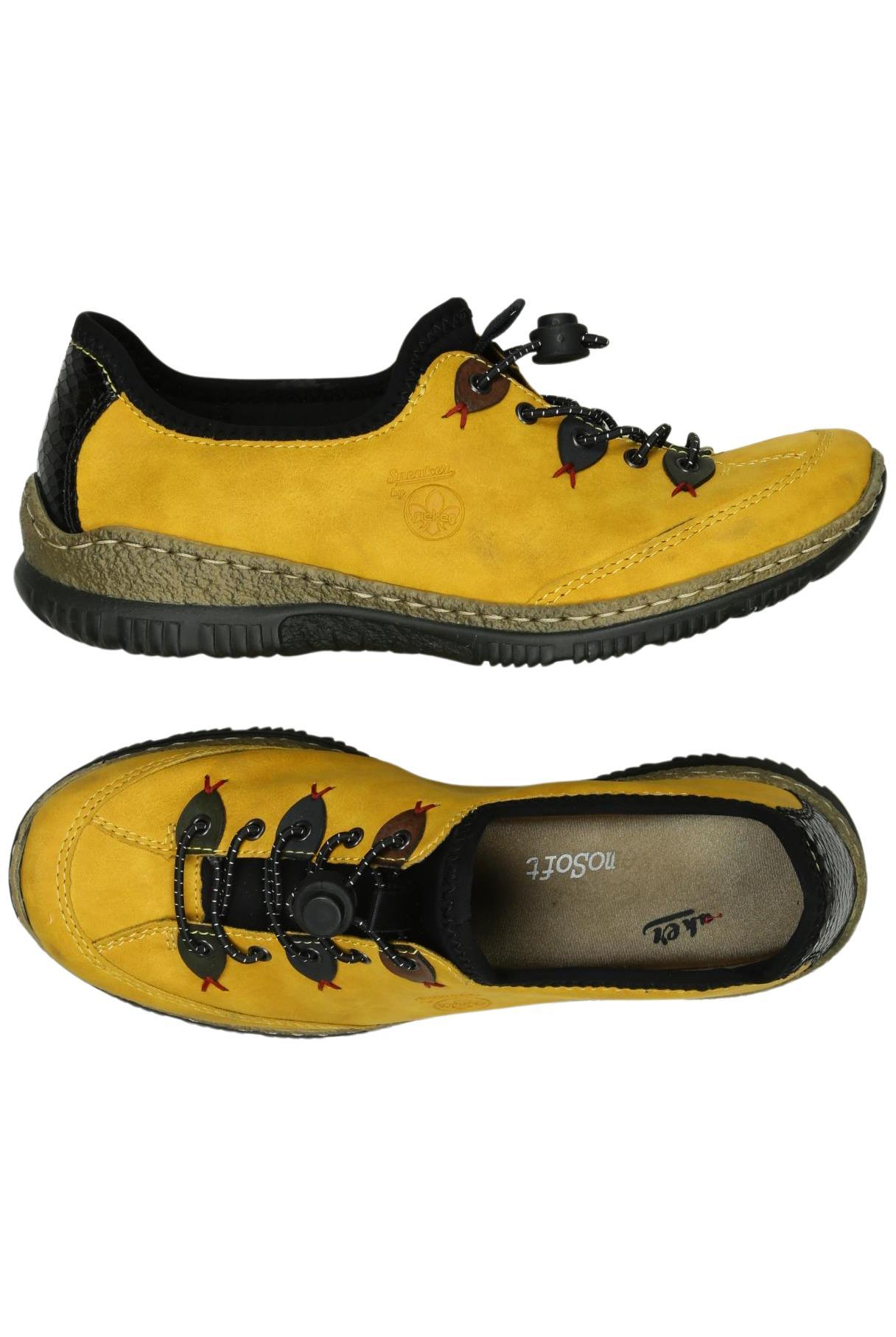 

Rieker Damen Halbschuh, orange, Gr. 39