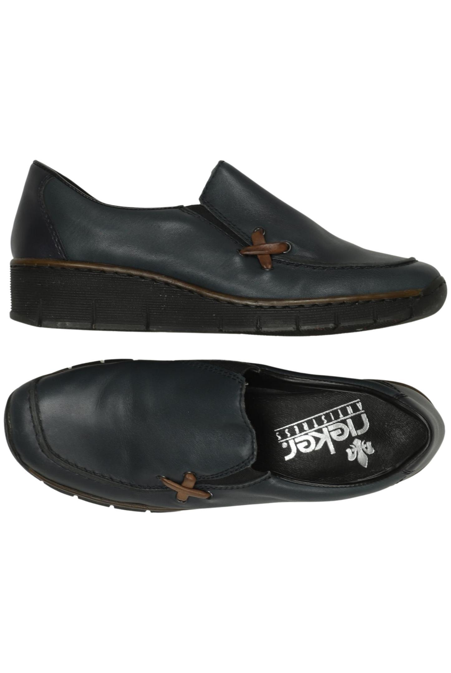 

Rieker Damen Halbschuh, marineblau, Gr. 38