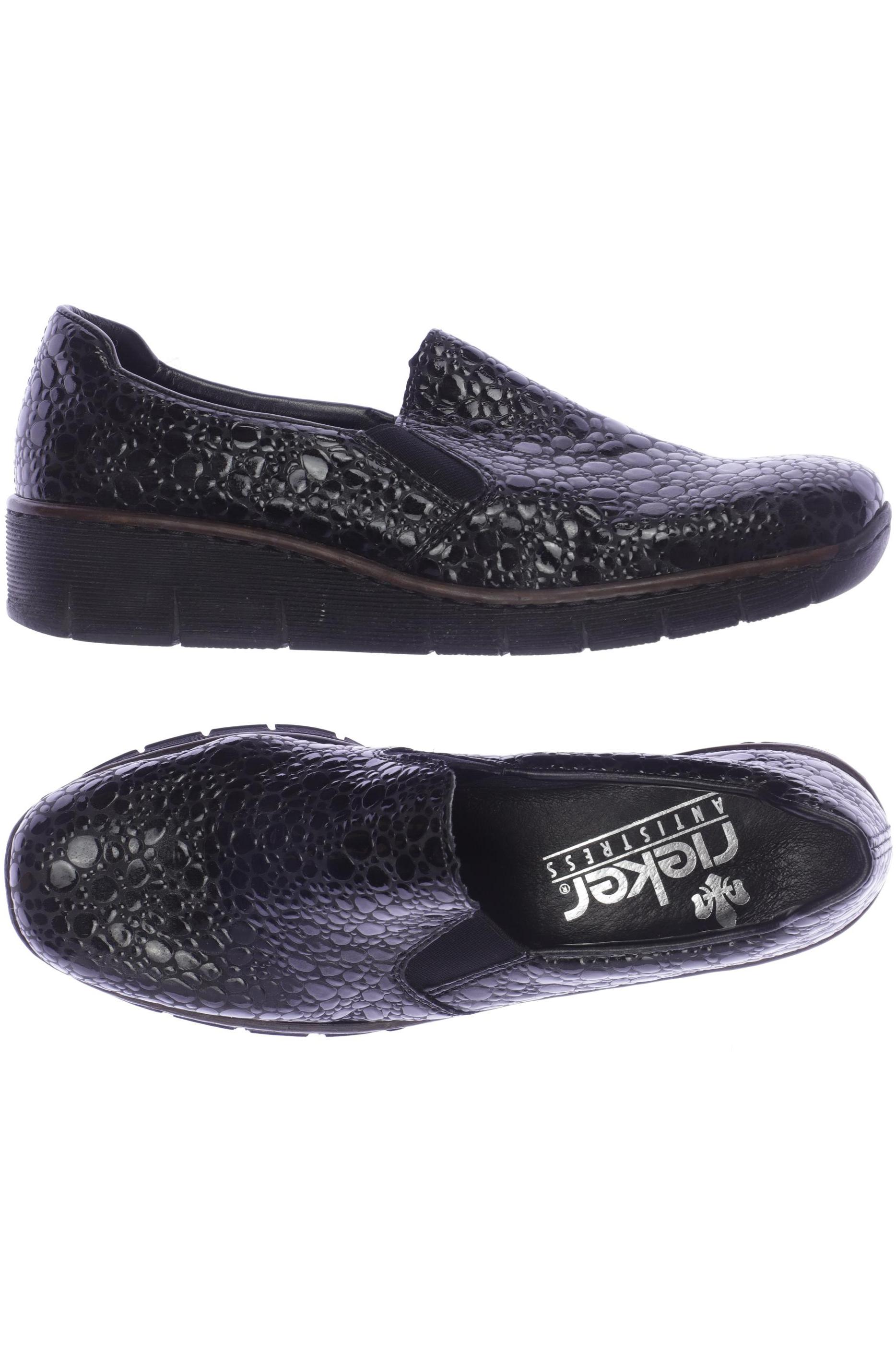 

Rieker Damen Halbschuh, schwarz