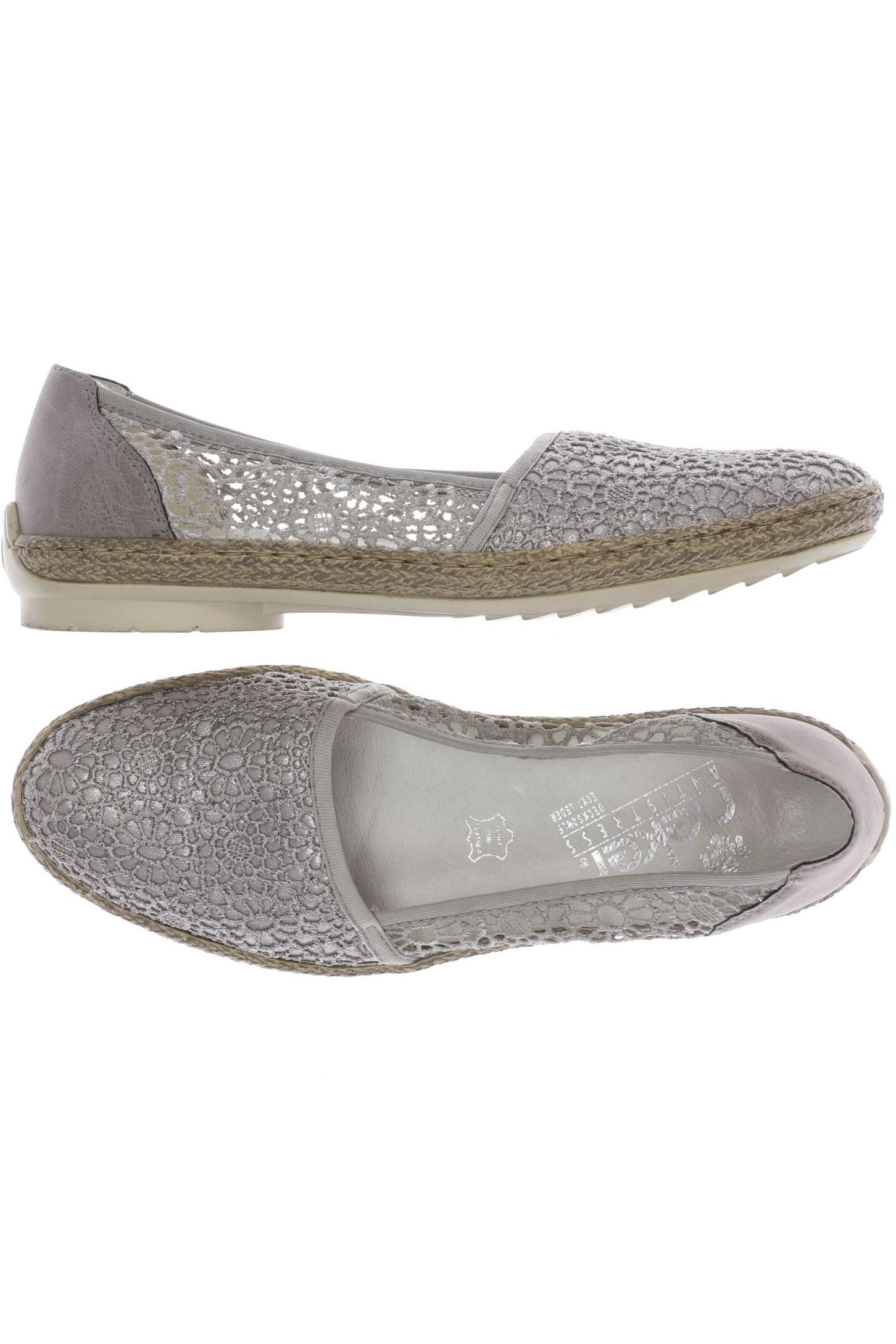 

Rieker Damen Halbschuh, grau, Gr. 39