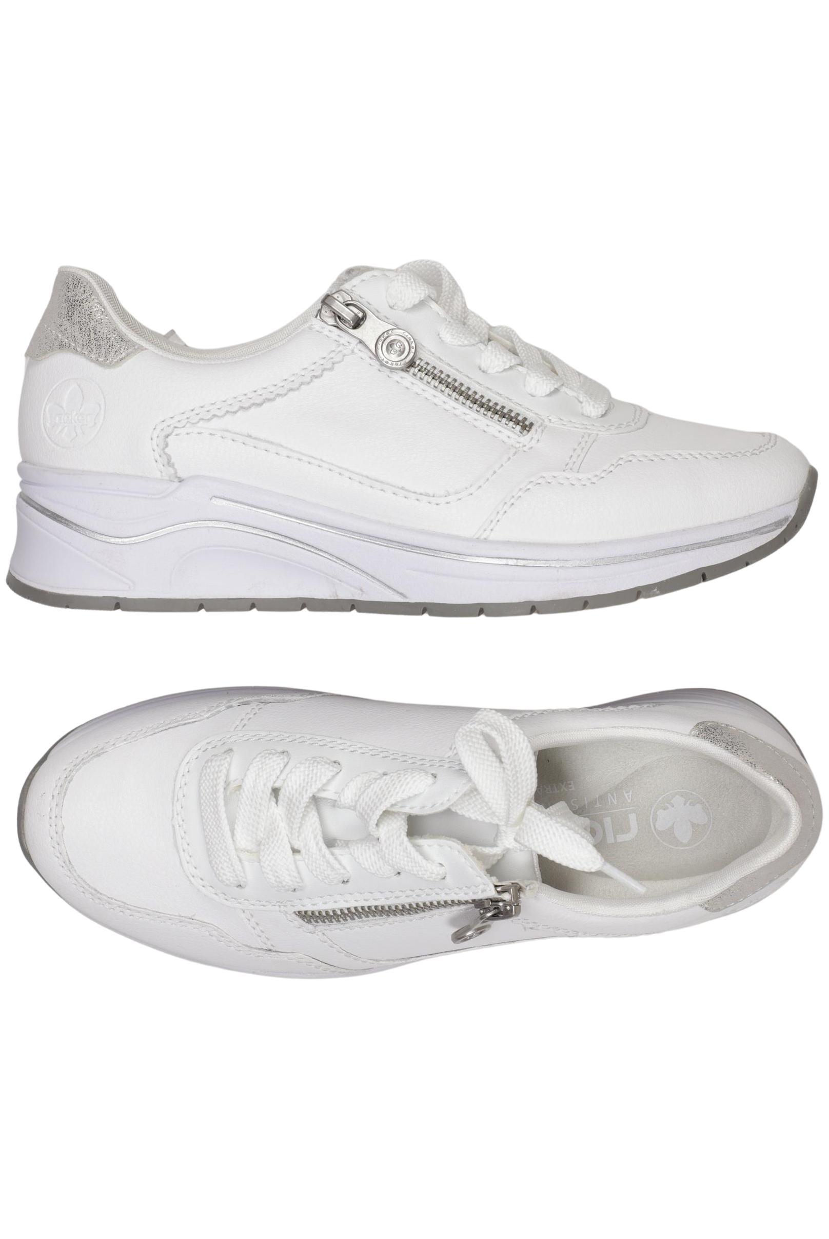 

Rieker Damen Halbschuh, weiß, Gr. 36