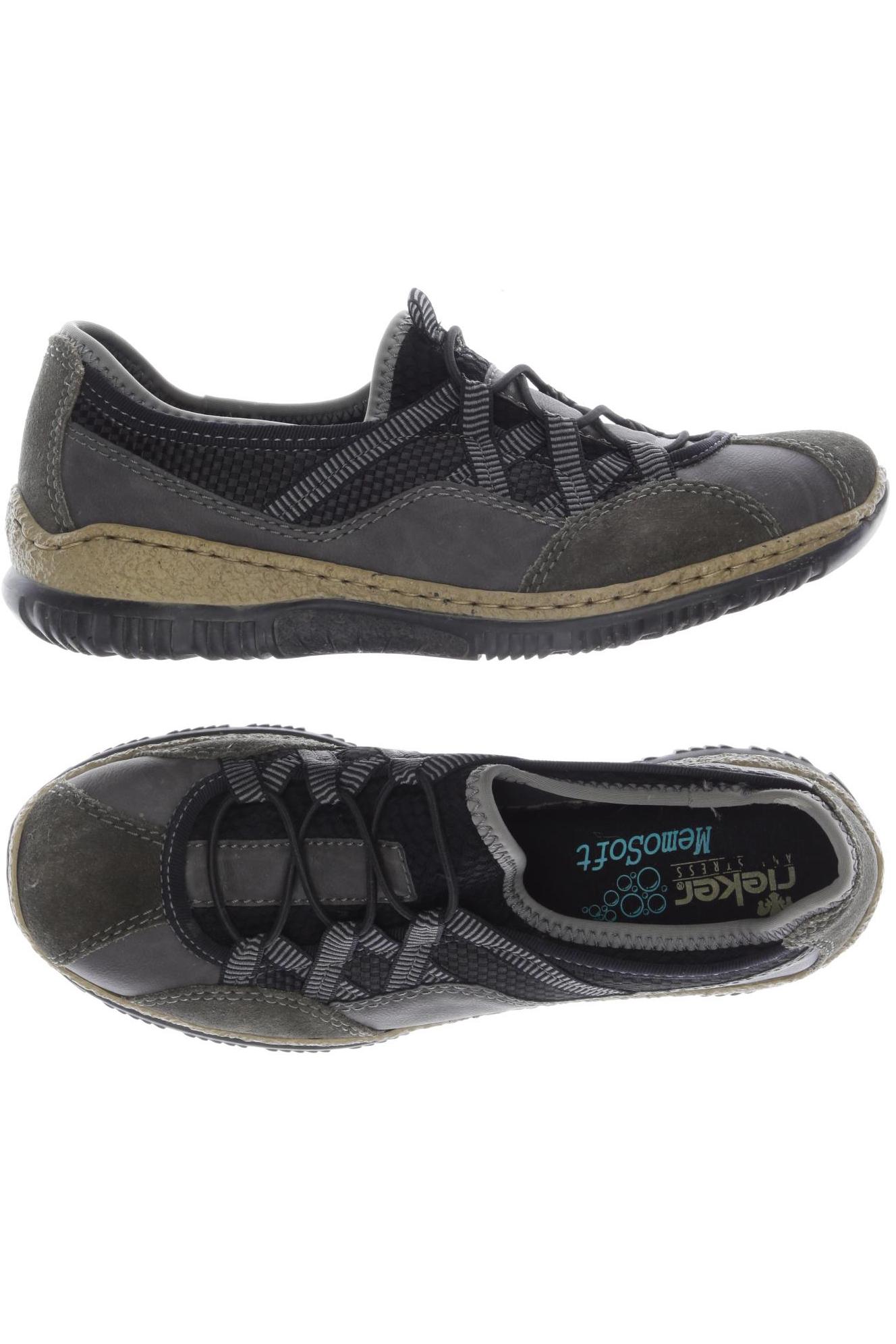 

Rieker Damen Halbschuh, grau, Gr. 37