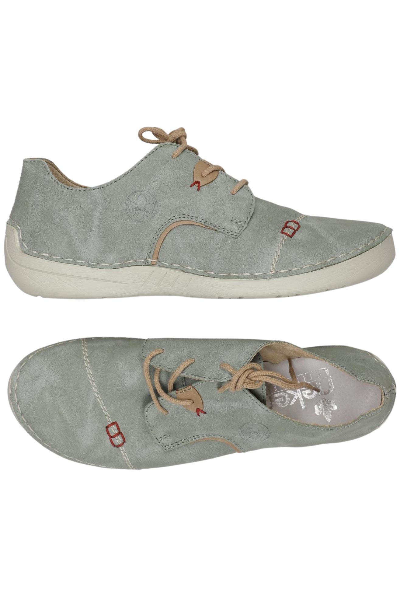

Rieker Damen Halbschuh, hellgrün, Gr. 40