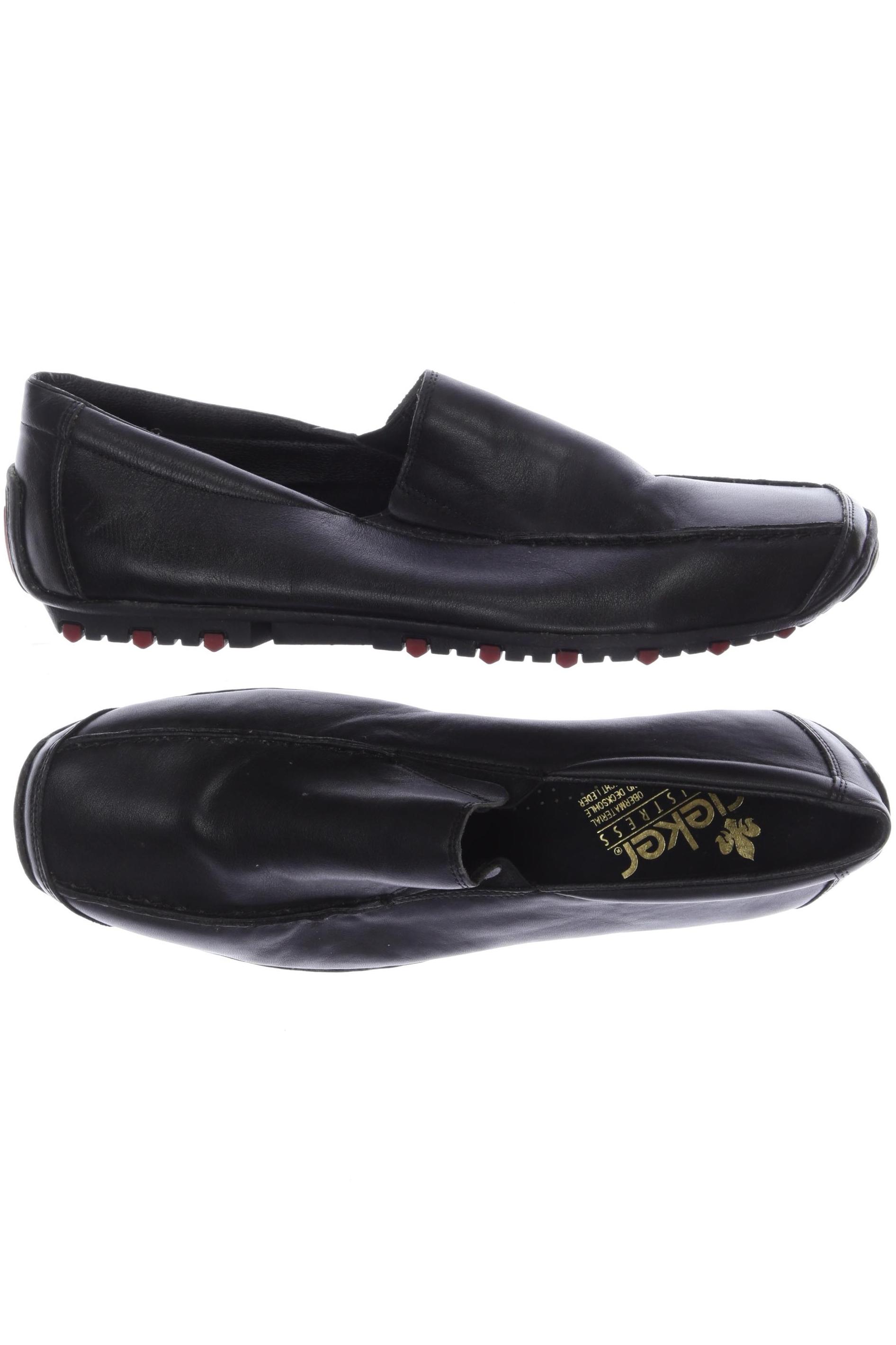 

Rieker Damen Halbschuh, schwarz, Gr. 43