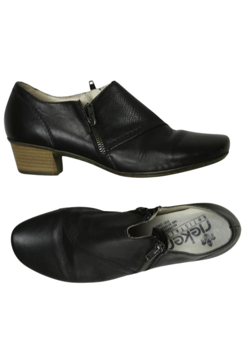 

Rieker Damen Halbschuh, schwarz, Gr. 37