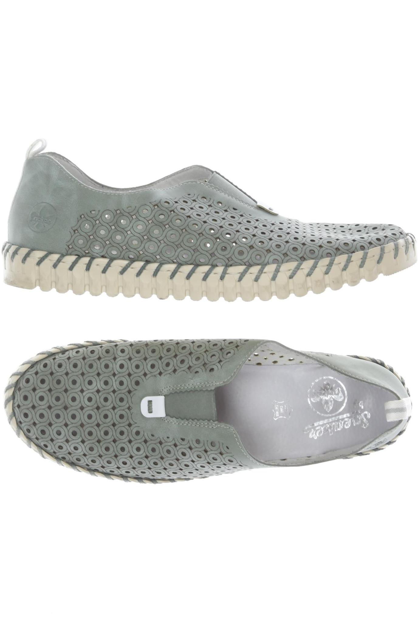 Thumbnail - Rieker Damen Halbschuh, hellgrün, Gr. 42