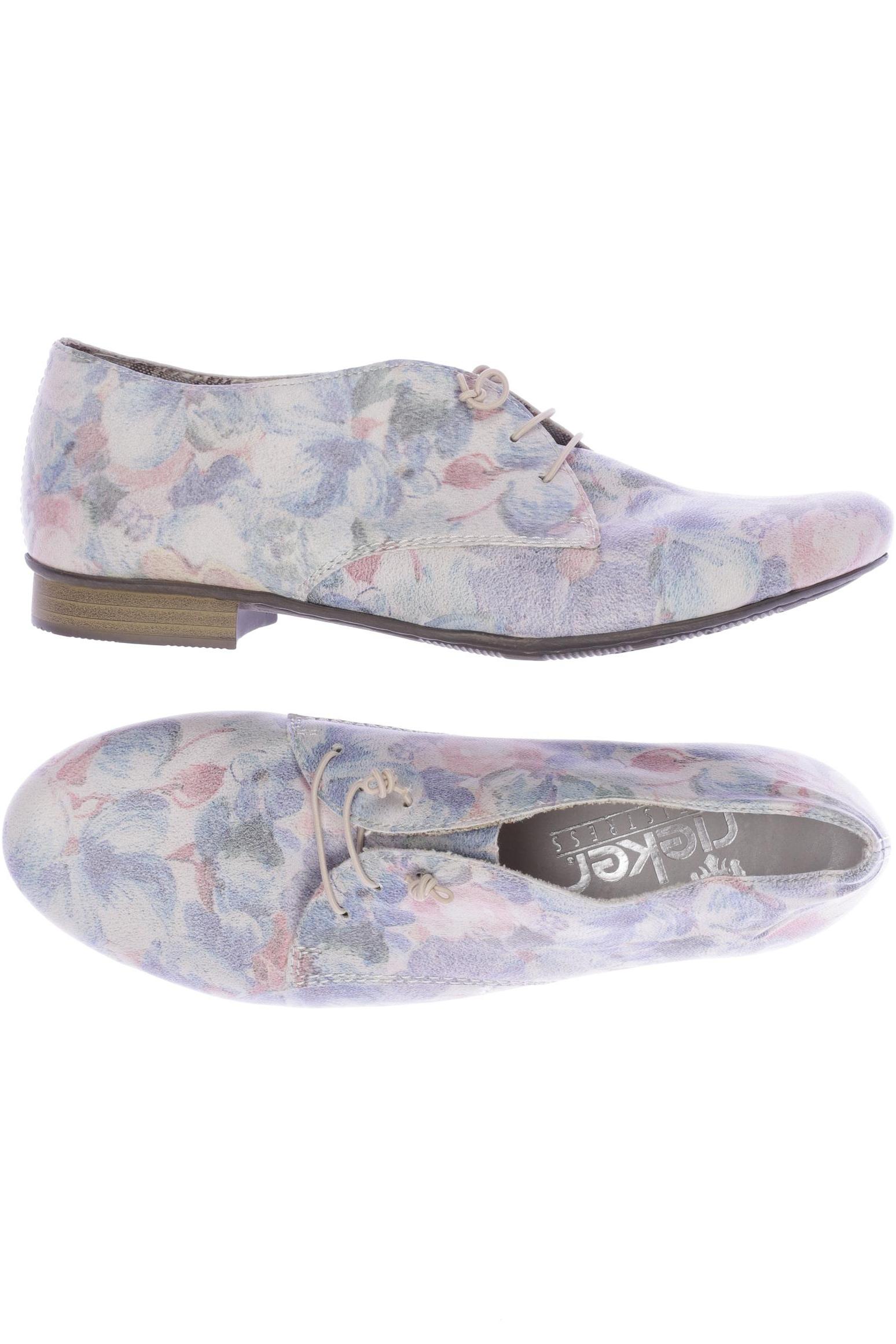 

Rieker Damen Halbschuh, hellblau, Gr. 38