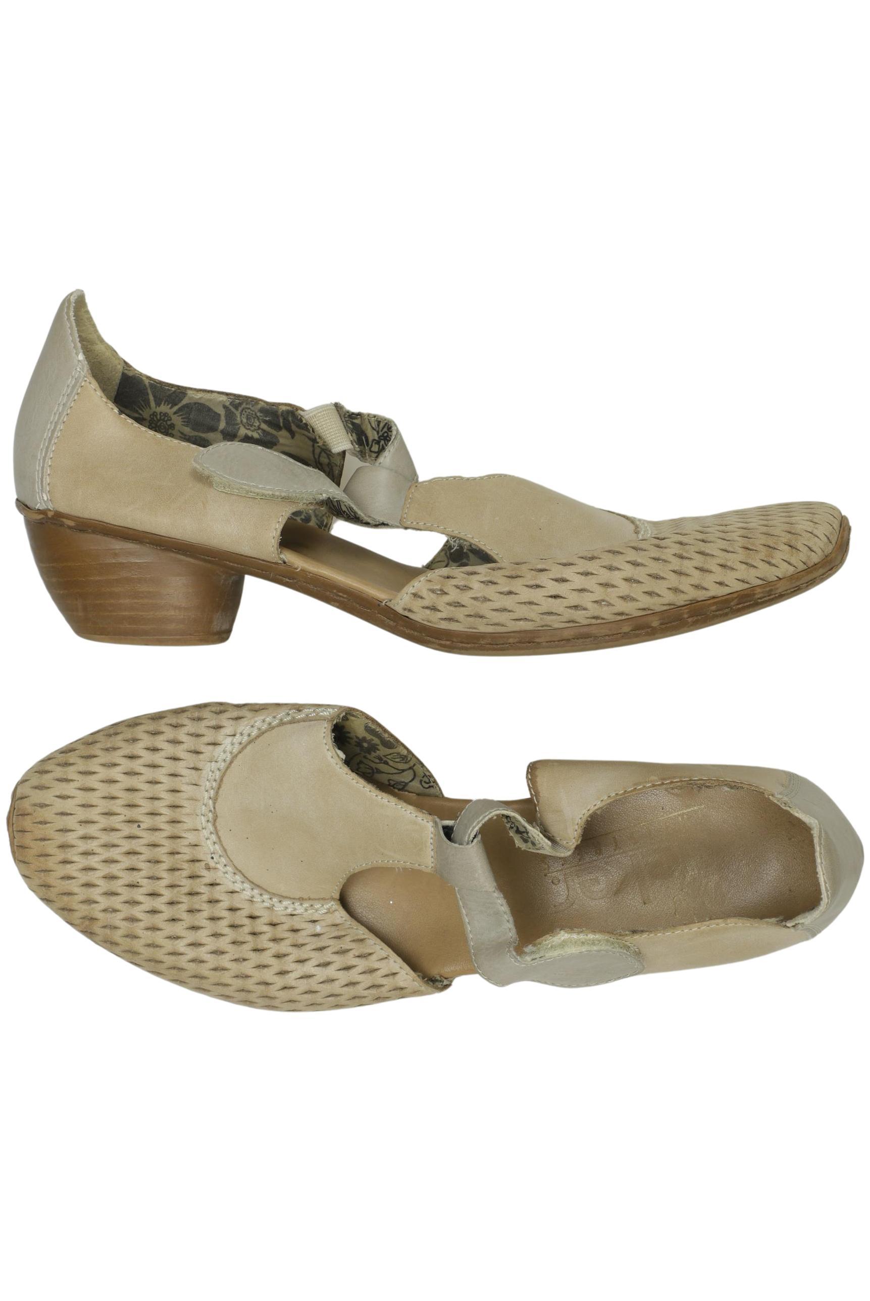 

Rieker Damen Halbschuh, beige, Gr. 38