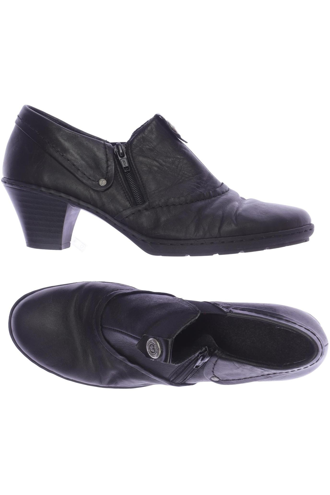 

Rieker Damen Halbschuh, schwarz, Gr. 41
