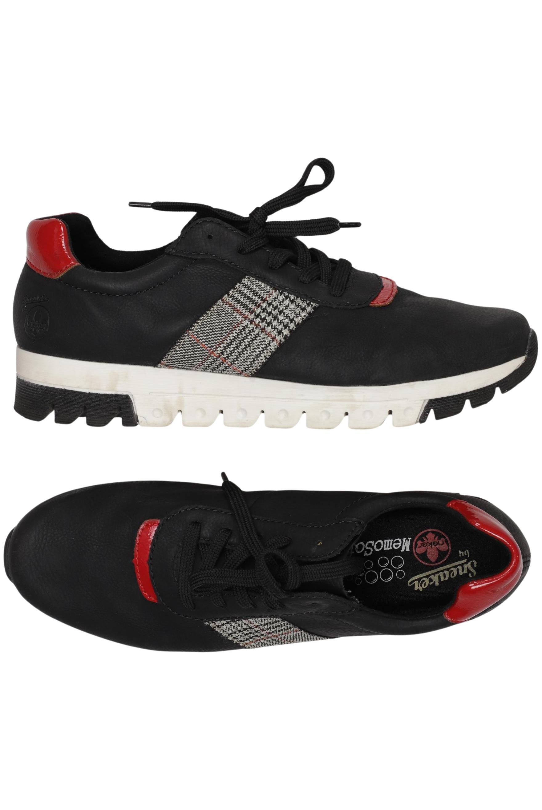 

Rieker Damen Halbschuh, schwarz, Gr. 42