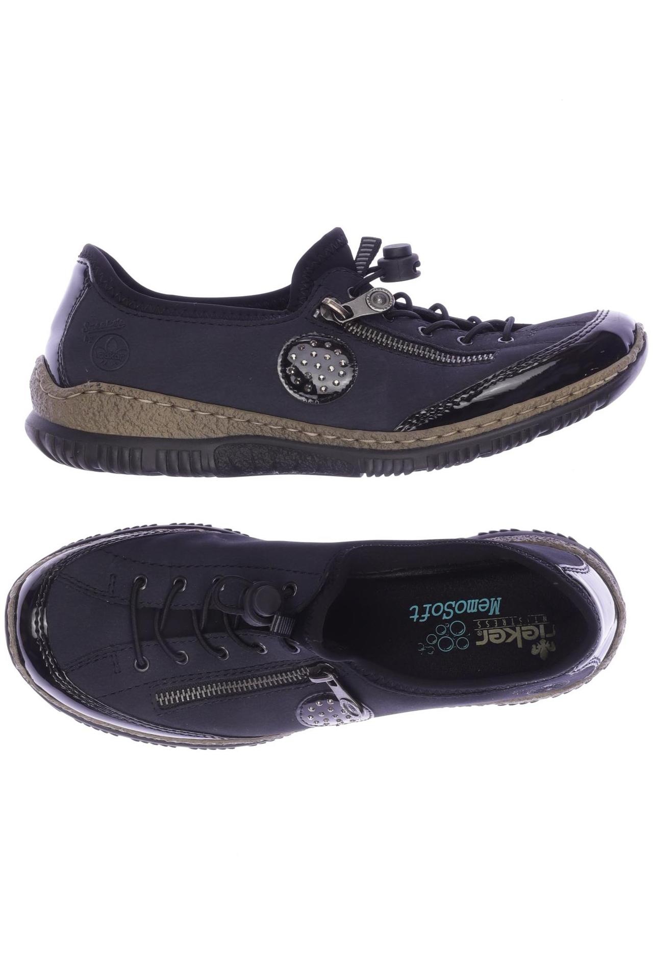 

Rieker Damen Halbschuh, schwarz, Gr. 40