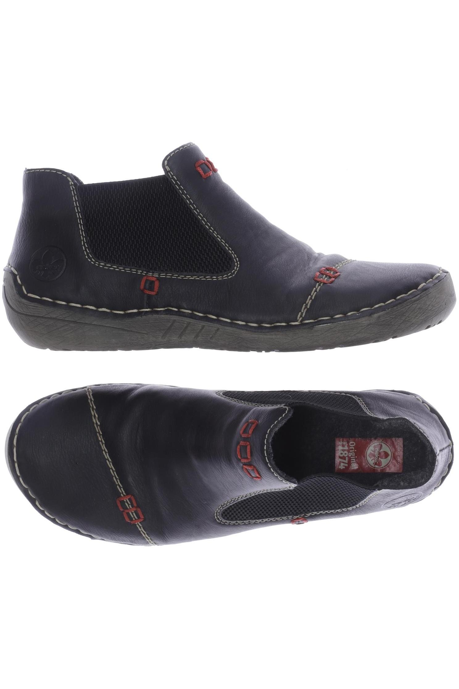 

Rieker Damen Halbschuh, schwarz, Gr. 37