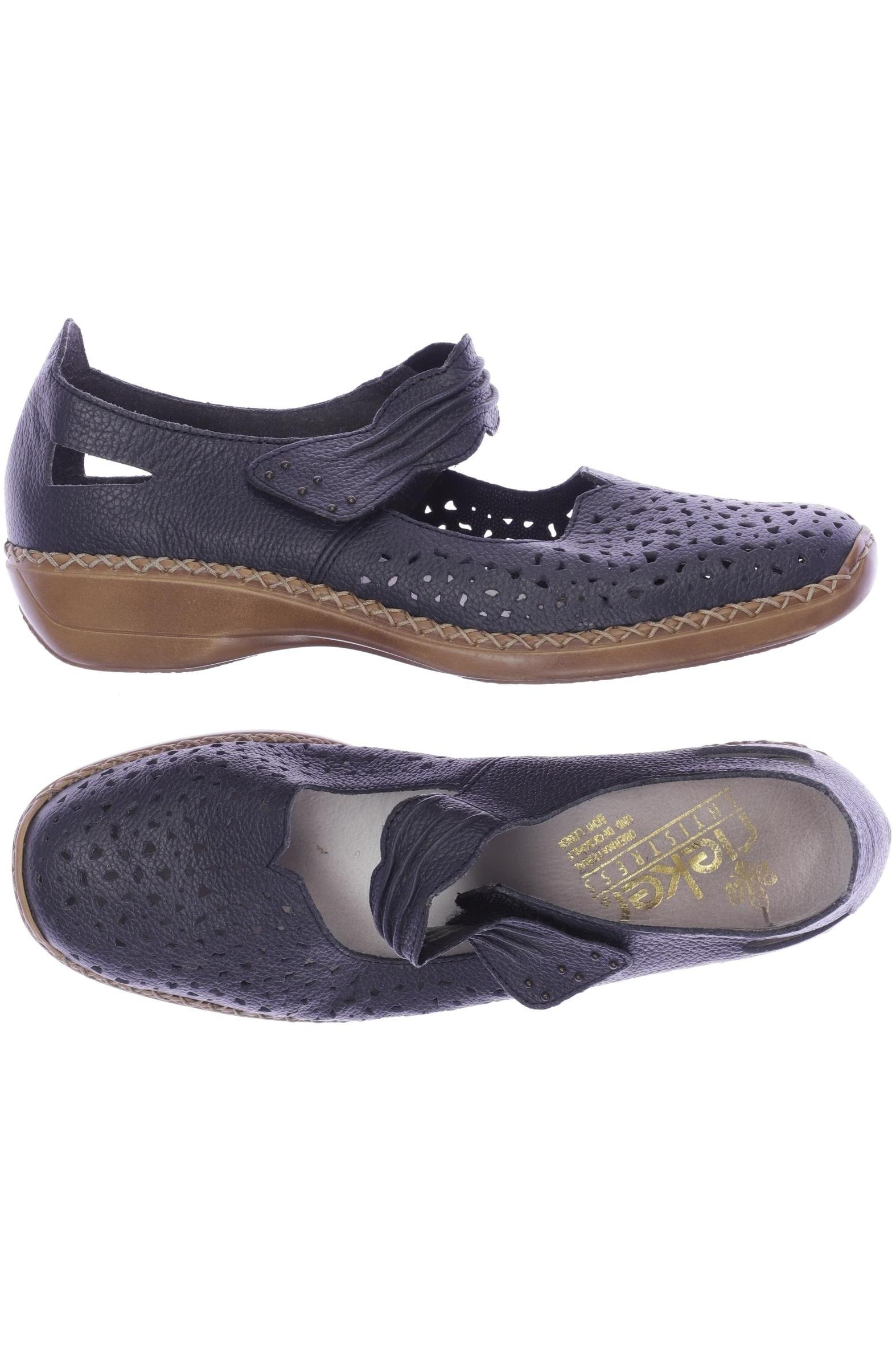 

Rieker Damen Halbschuh, marineblau, Gr. 39