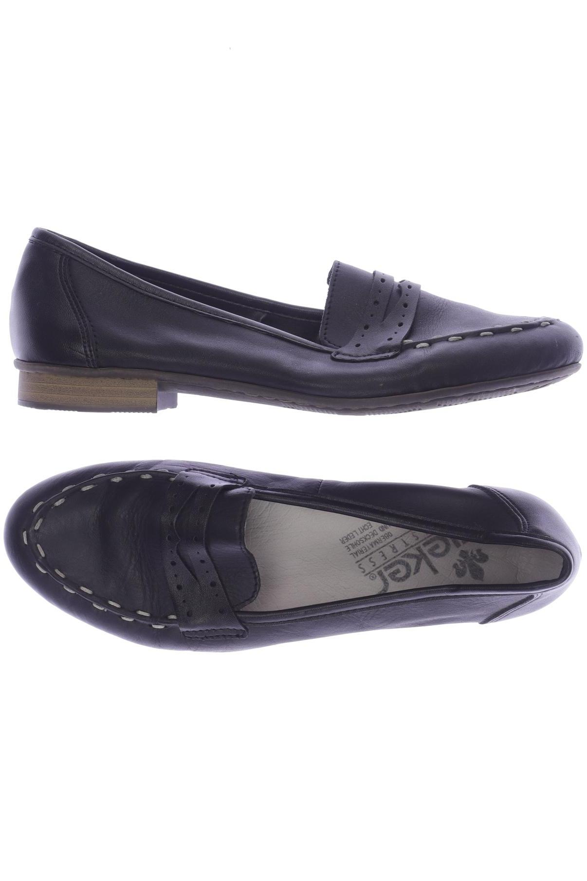 

Rieker Damen Halbschuh, schwarz