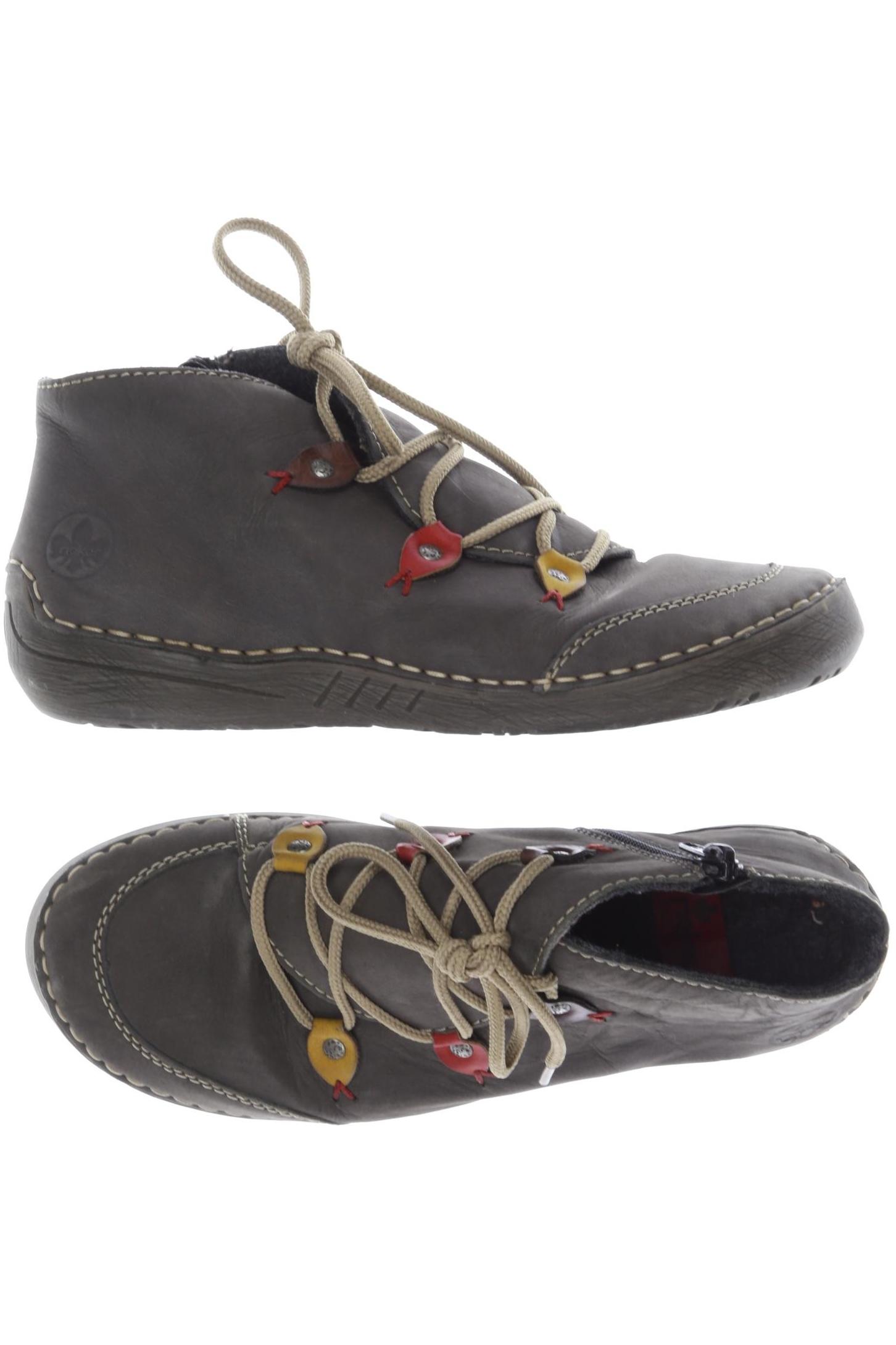 

Rieker Damen Halbschuh, grau, Gr. 36