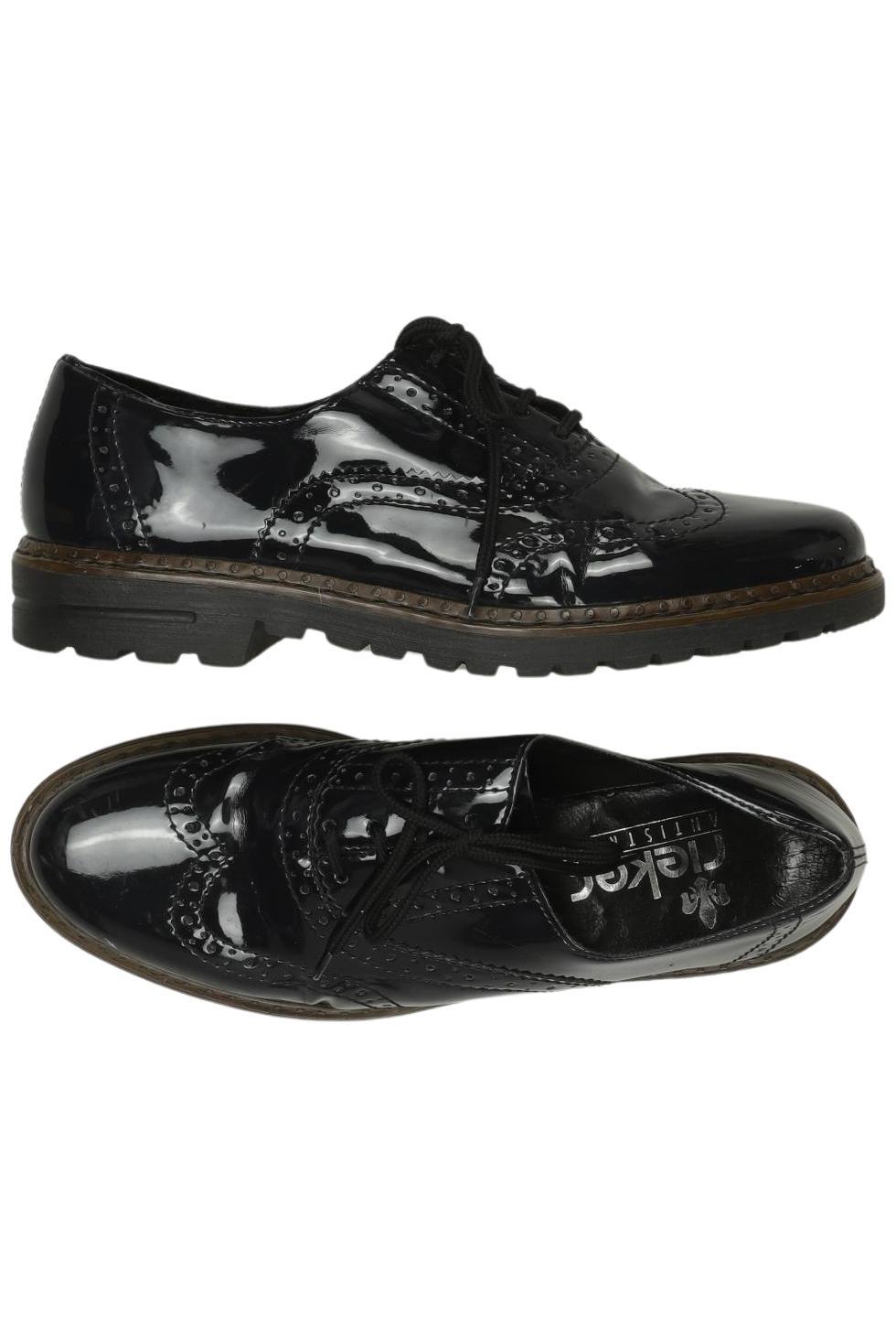 

Rieker Damen Halbschuh, schwarz, Gr. 40