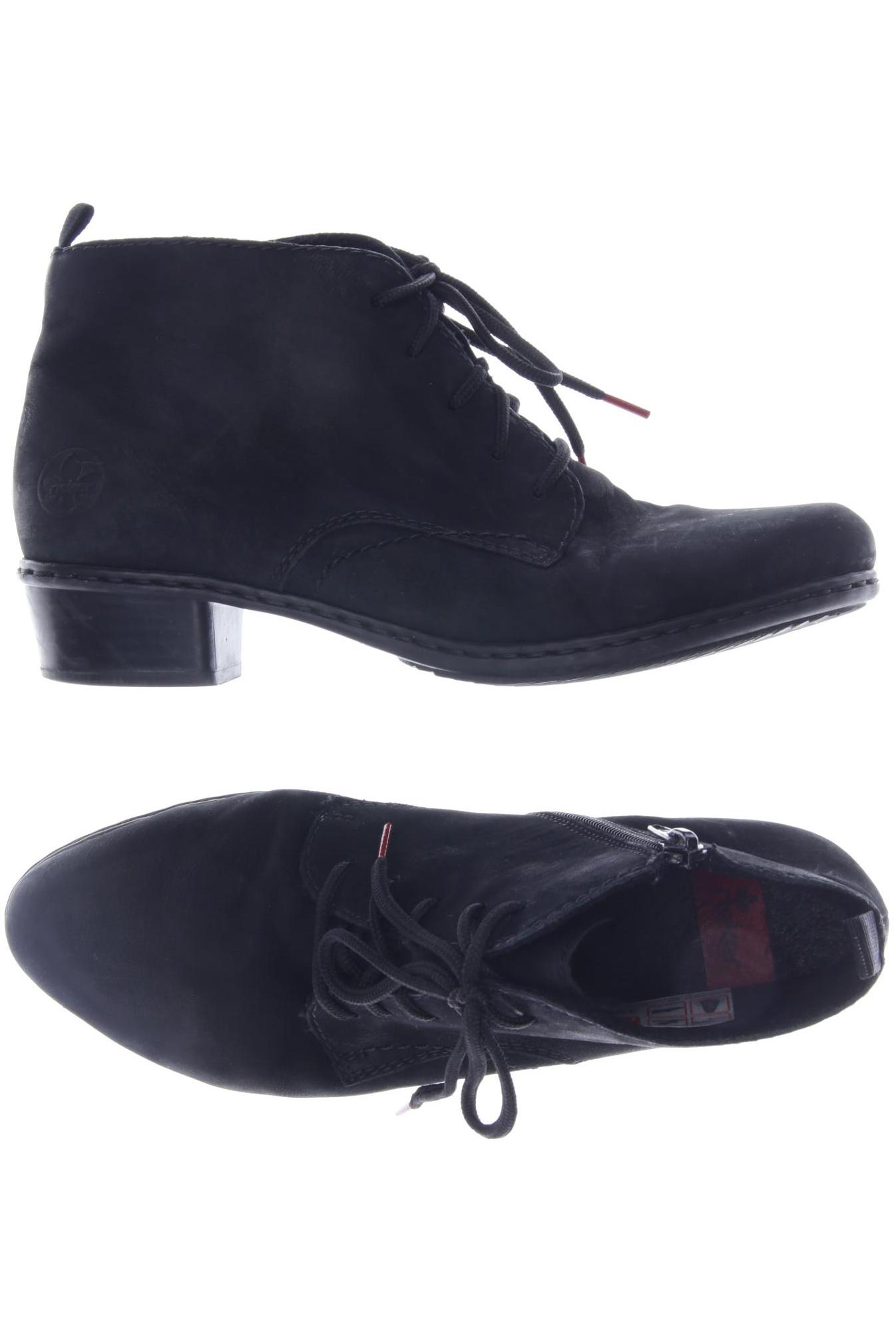 

Rieker Damen Halbschuh, schwarz, Gr. 37