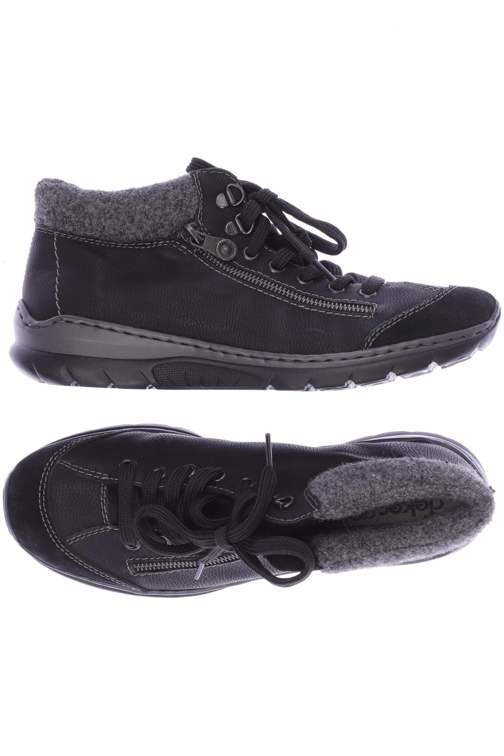 

Rieker Damen Halbschuh, schwarz