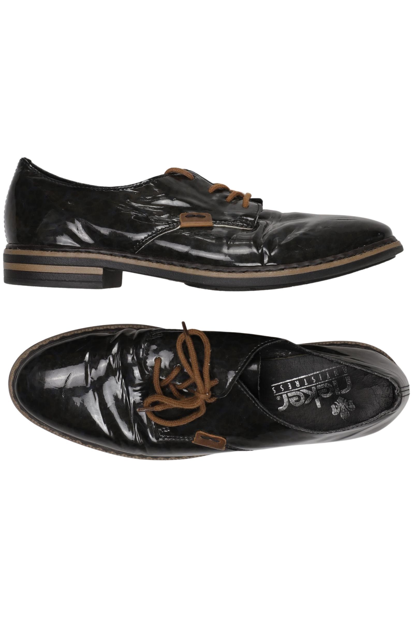 

Rieker Damen Halbschuh, schwarz, Gr. 39