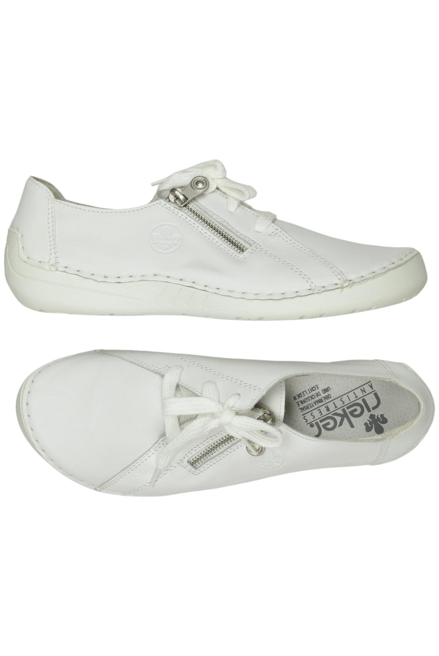 

Rieker Damen Halbschuh, weiß, Gr. 41