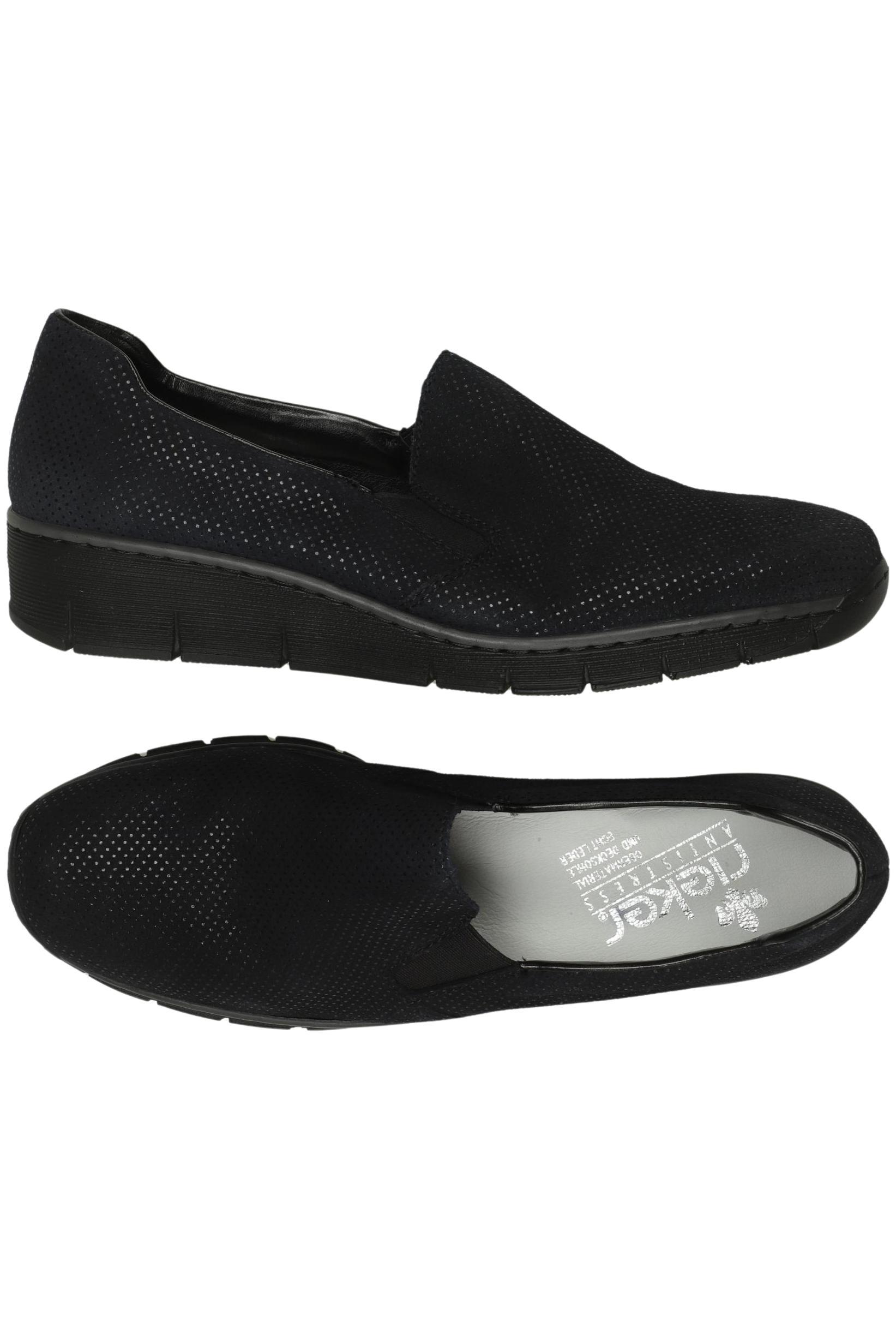 

Rieker Damen Halbschuh, marineblau, Gr. 42