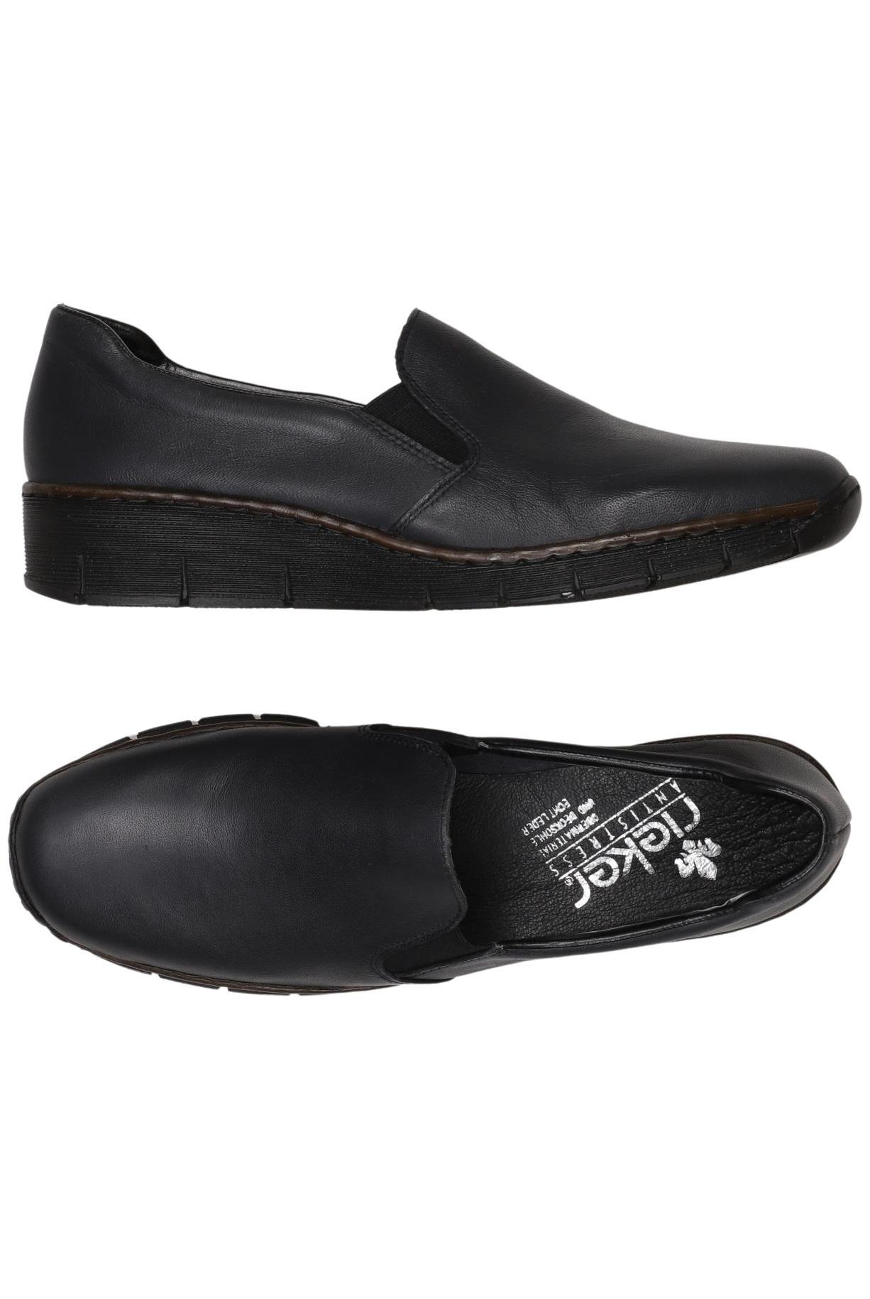 

Rieker Damen Halbschuh, schwarz, Gr. 42