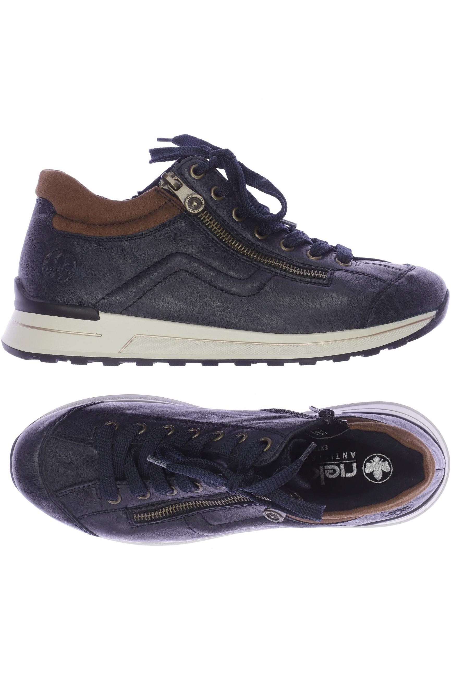 

Rieker Damen Halbschuh, marineblau, Gr. 40