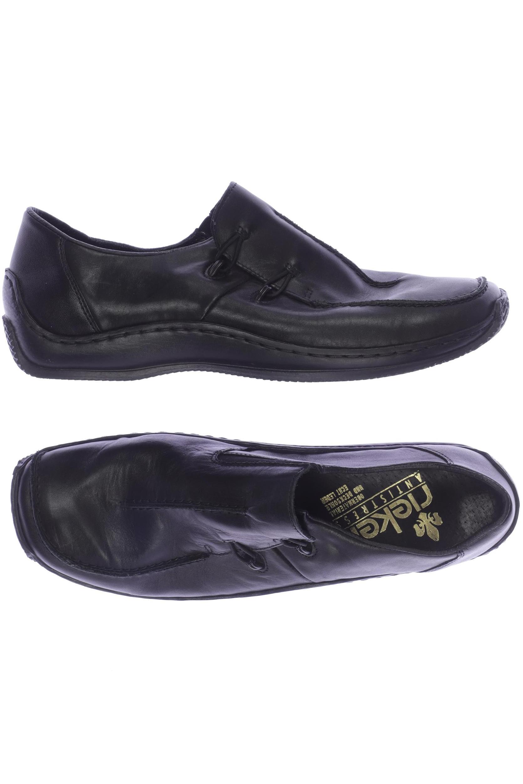 

Rieker Damen Halbschuh, schwarz