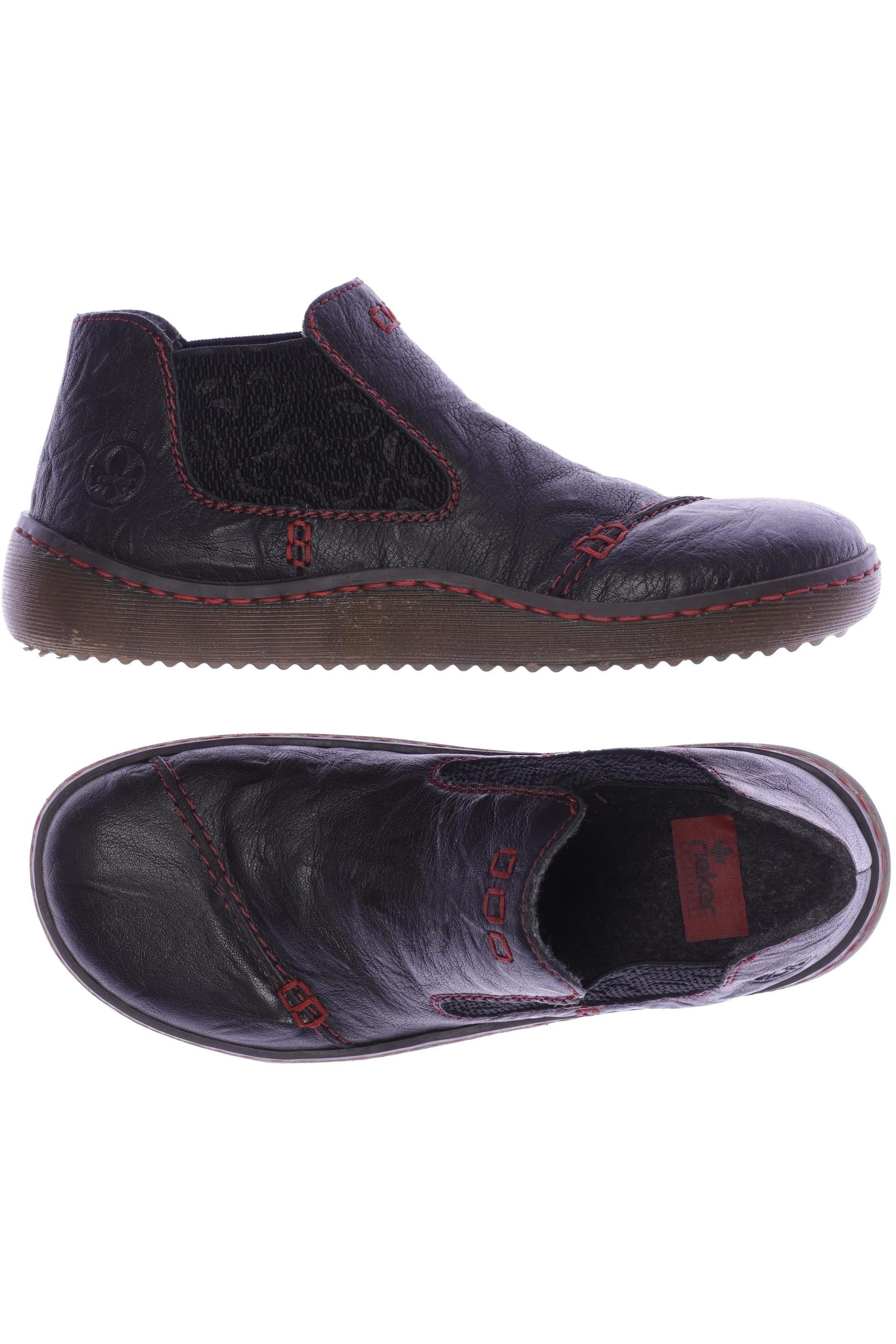 

Rieker Damen Halbschuh, schwarz, Gr. 40