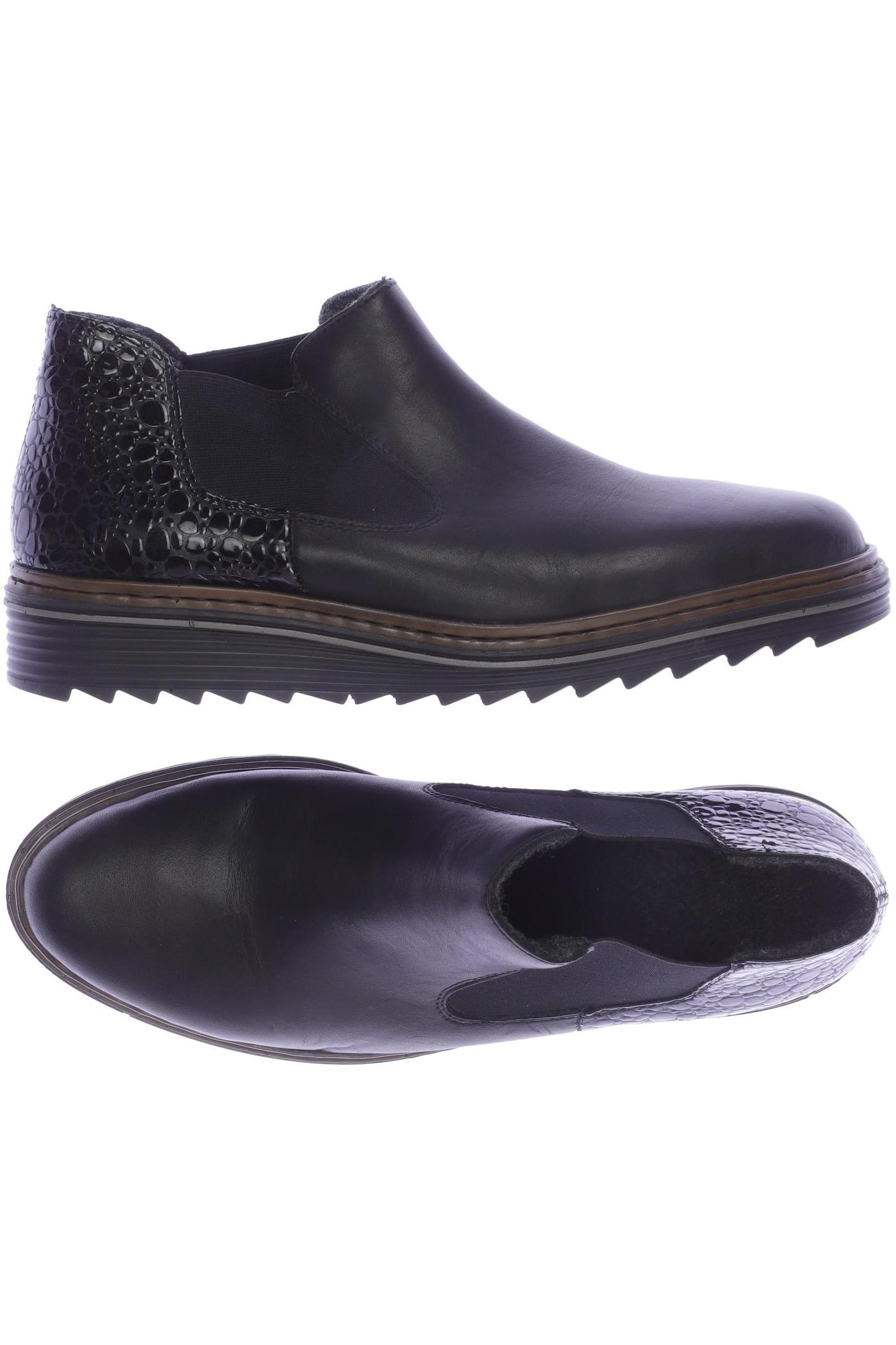 

Rieker Damen Halbschuh, schwarz