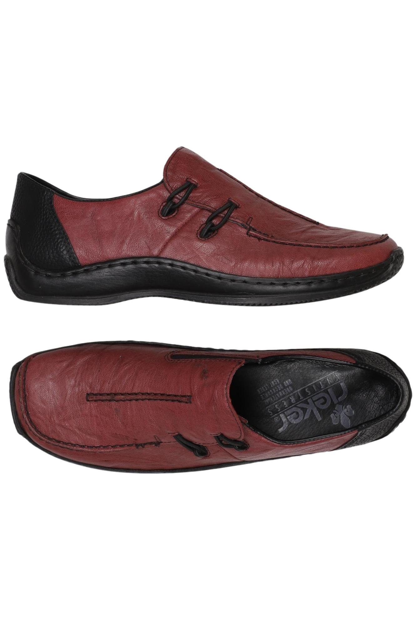 

Rieker Damen Halbschuh, rot, Gr. 38