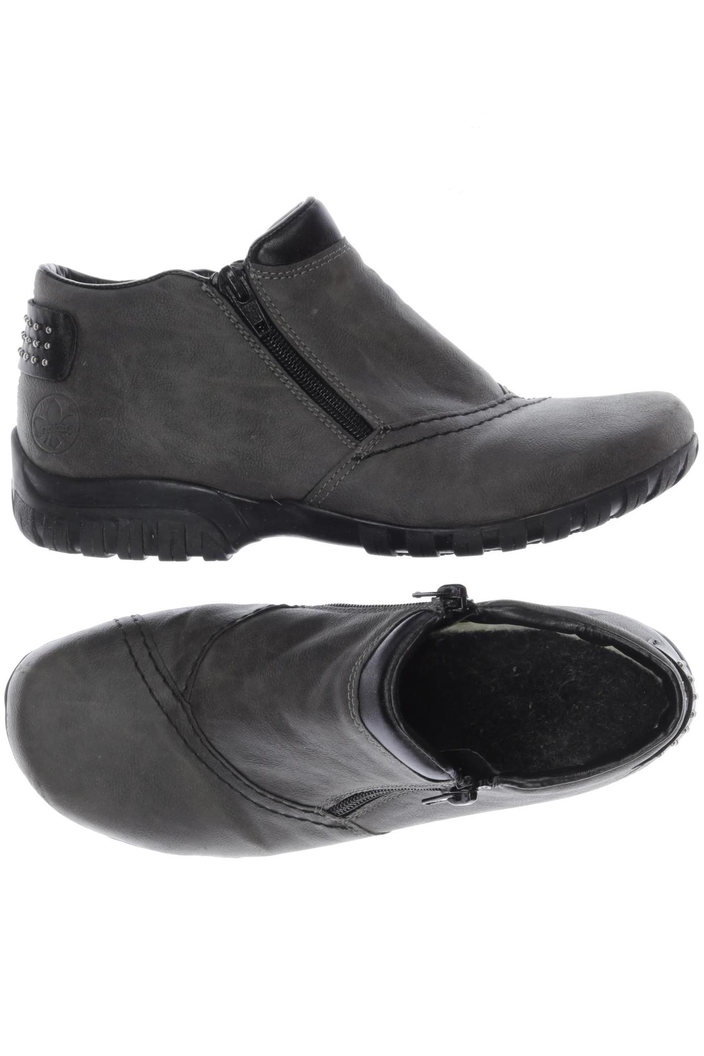 

Rieker Damen Halbschuh, grau, Gr. 37