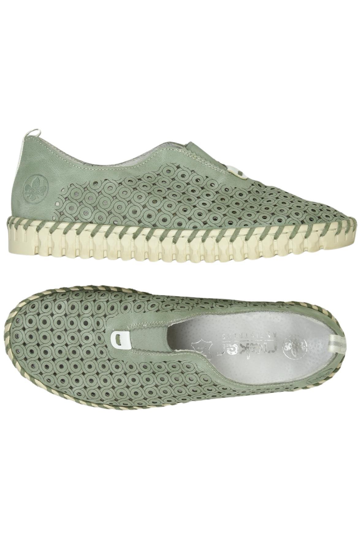 

Rieker Damen Halbschuh, grün, Gr. 38