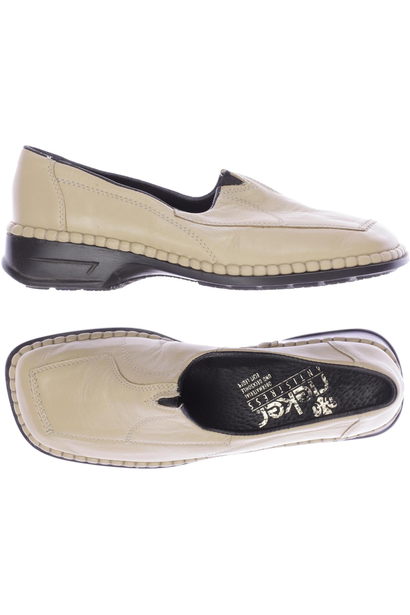 

Rieker Damen Halbschuh, cremeweiß