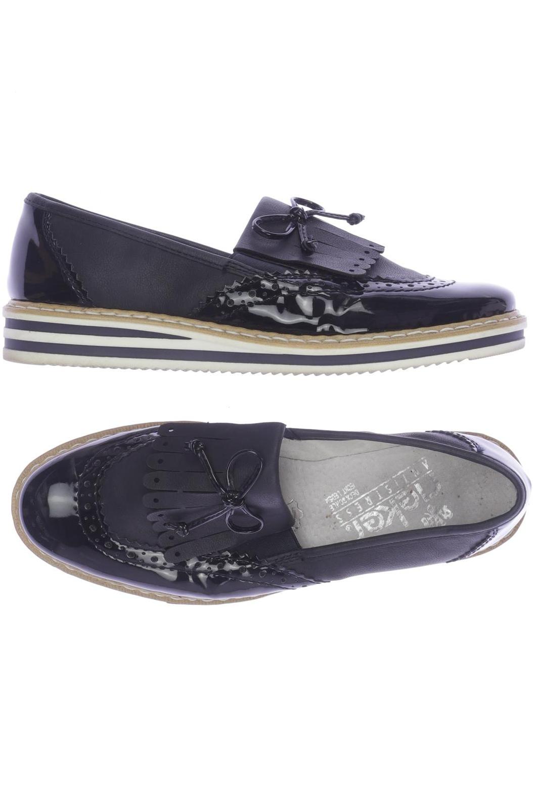

Rieker Damen Halbschuh, marineblau, Gr. 37