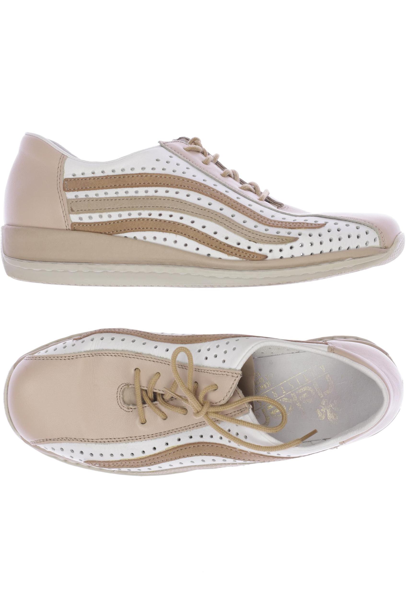 

Rieker Damen Halbschuh, beige, Gr. 37