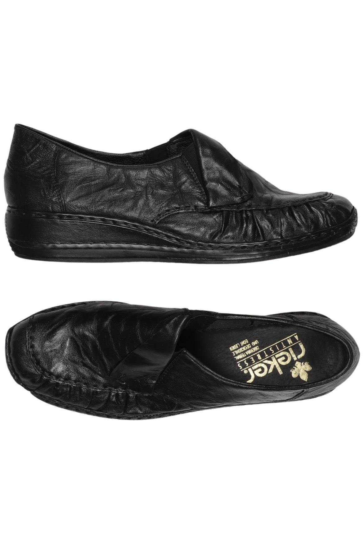 

Rieker Damen Halbschuh, schwarz, Gr. 41