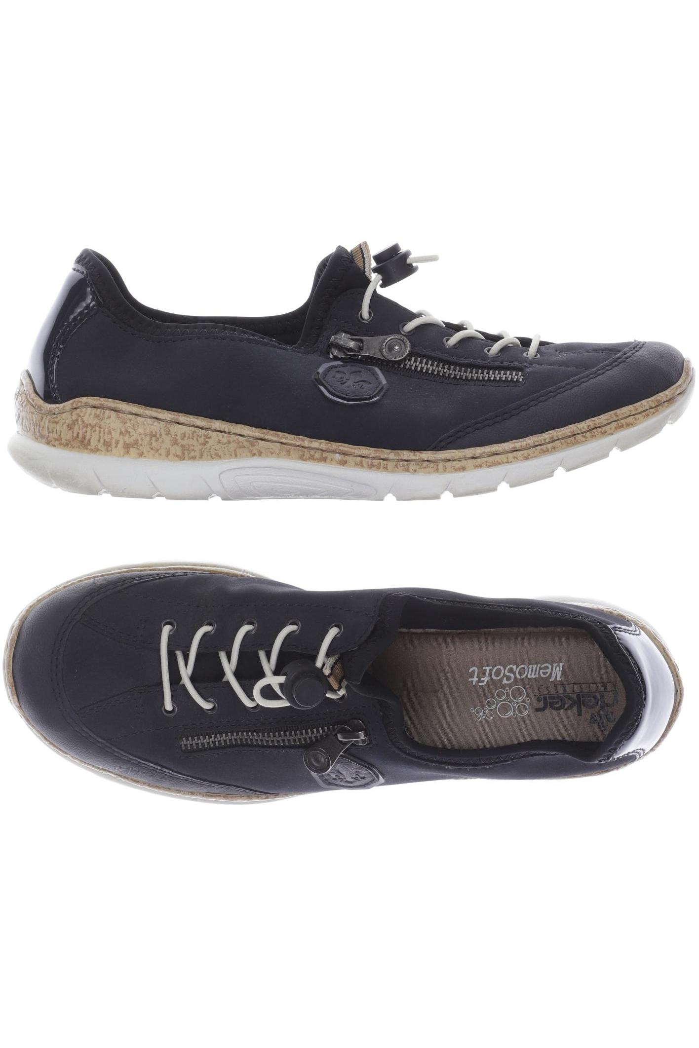 

Rieker Damen Halbschuh, marineblau, Gr. 42