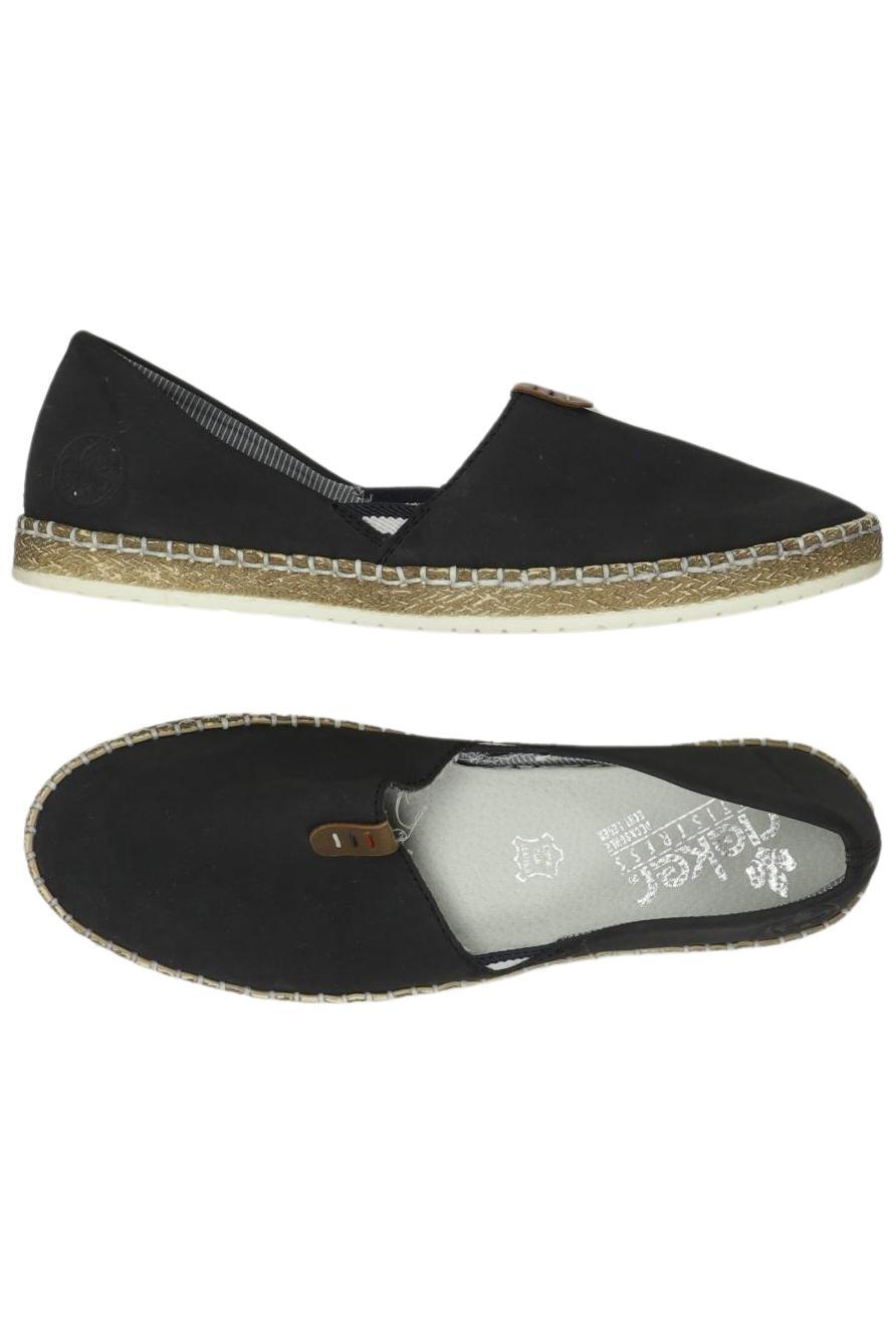 

Rieker Damen Halbschuh, schwarz, Gr. 38