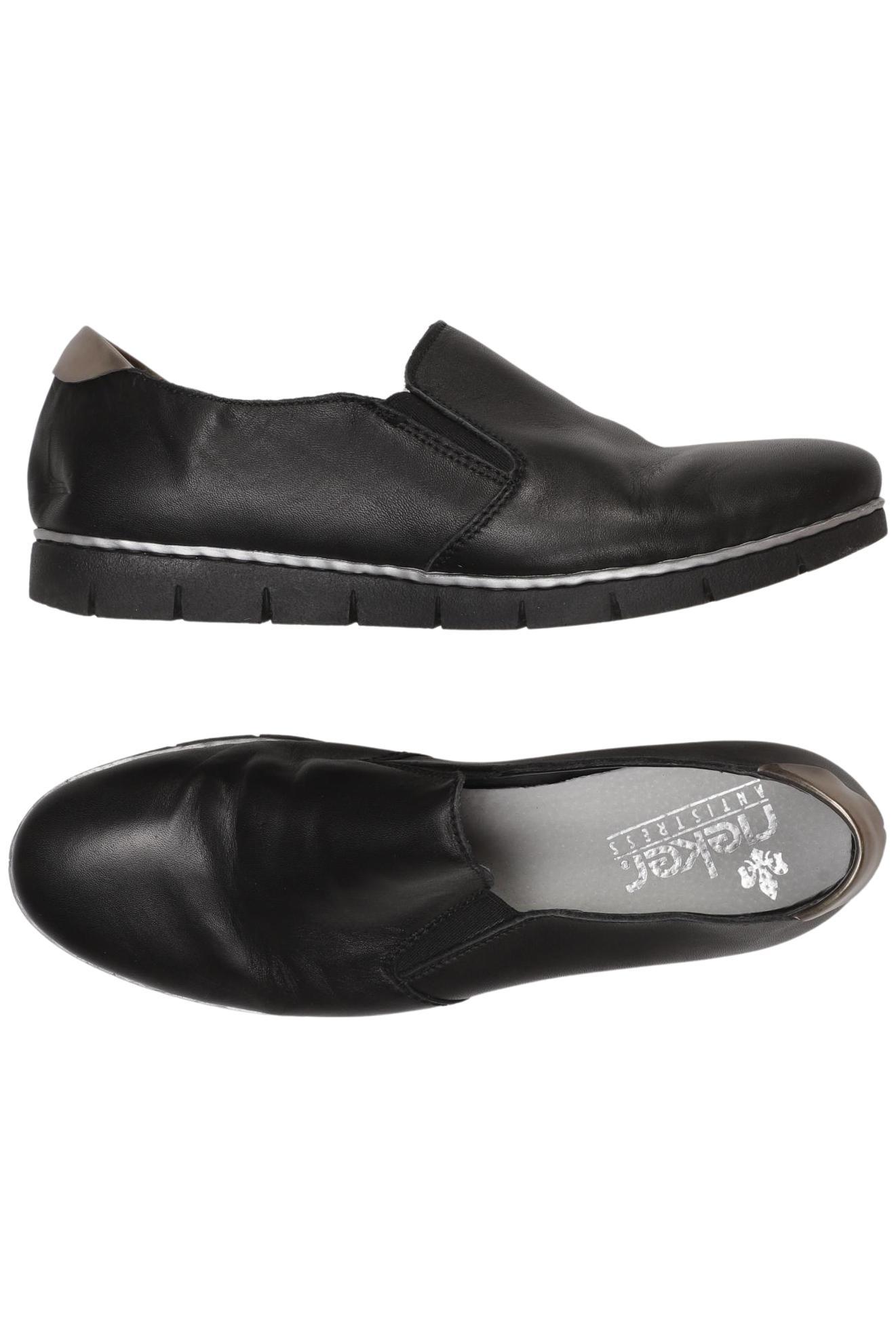 

Rieker Damen Halbschuh, schwarz, Gr. 40