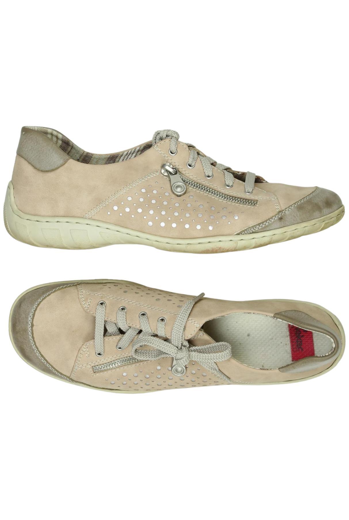 

Rieker Damen Halbschuh, beige, Gr. 42