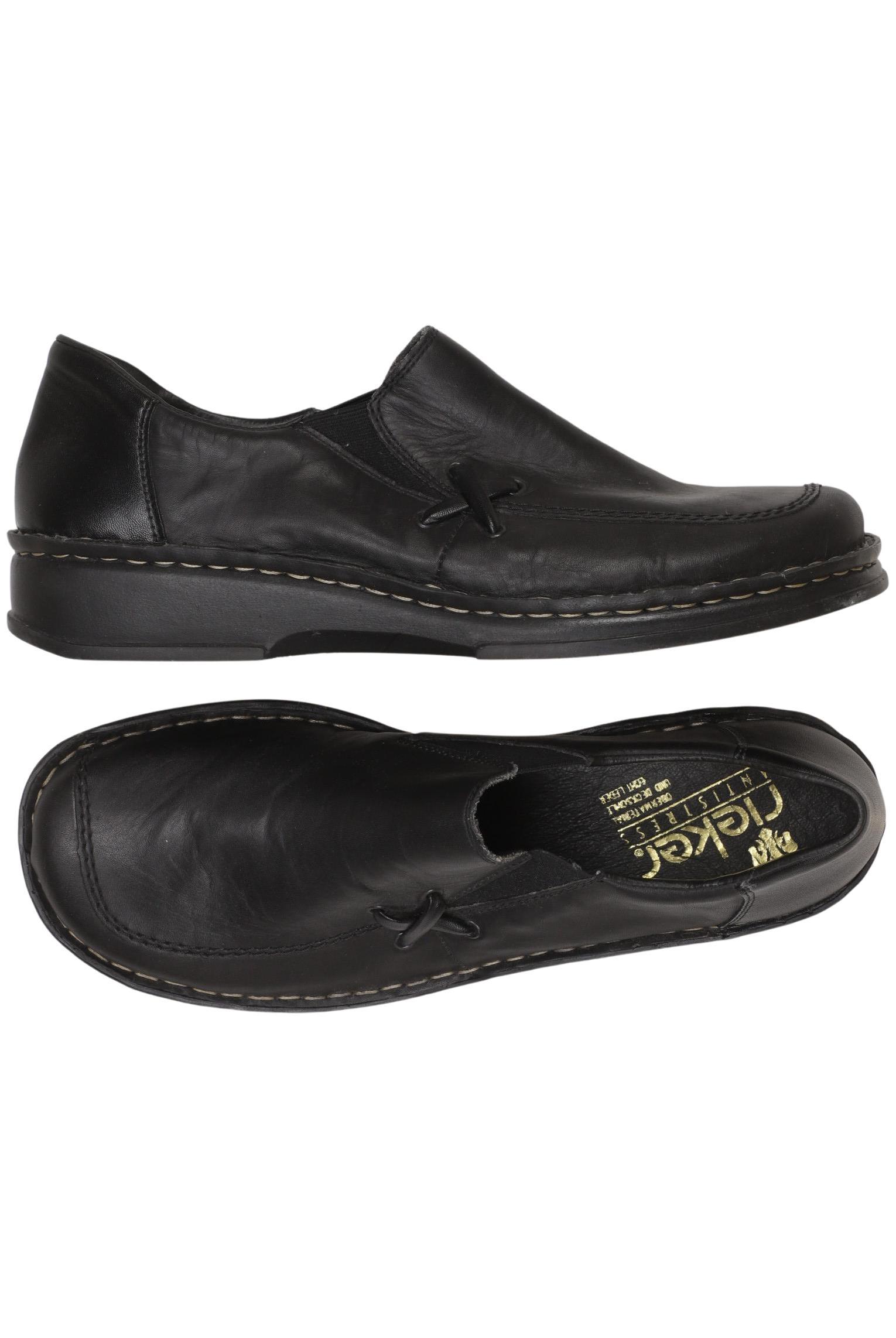 

Rieker Damen Halbschuh, schwarz, Gr. 41