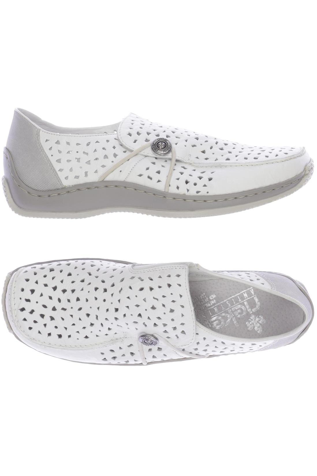 

Rieker Damen Halbschuh, weiß