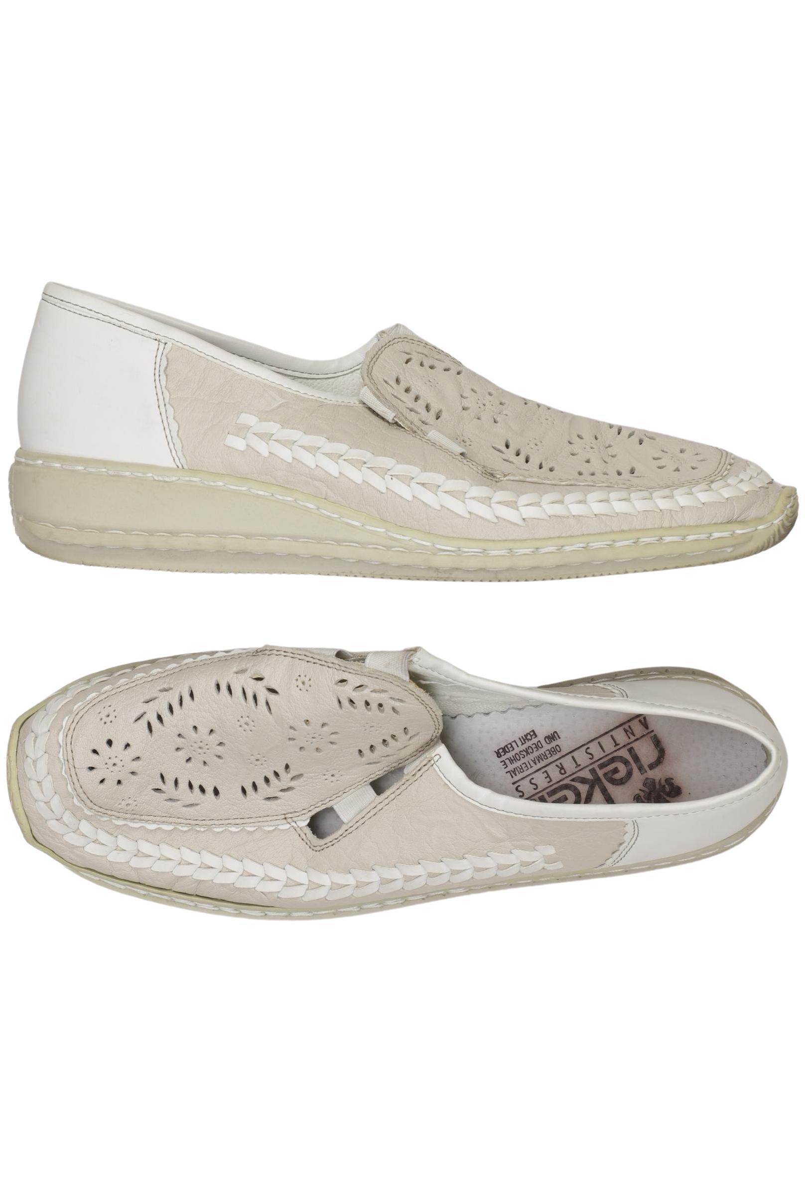 

Rieker Damen Halbschuh, beige, Gr. 41