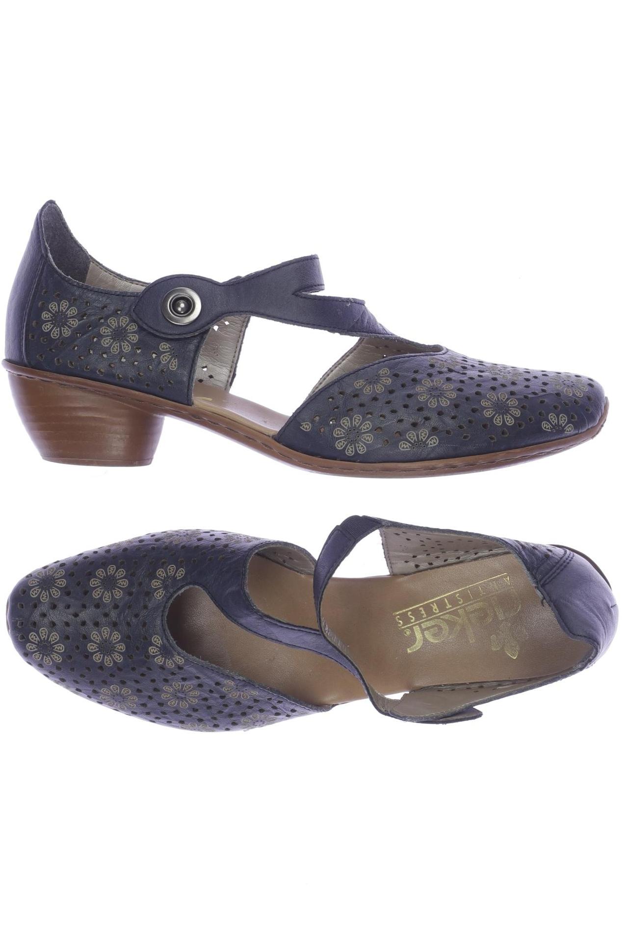 

Rieker Damen Halbschuh, marineblau, Gr. 39