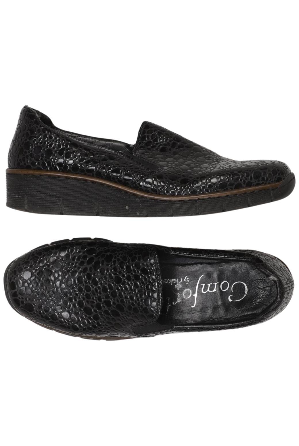 

Rieker Damen Halbschuh, schwarz, Gr. 37