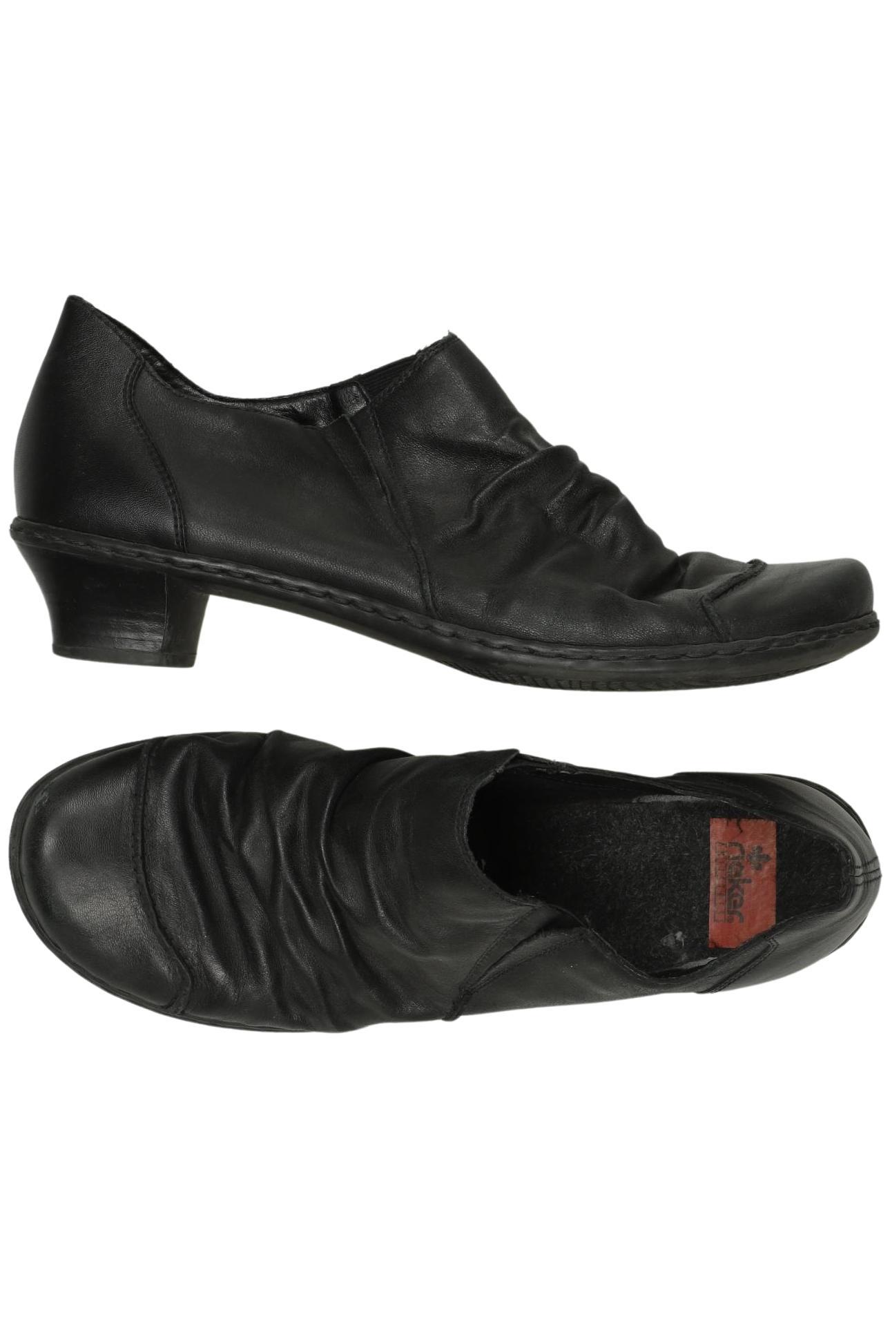 

Rieker Damen Halbschuh, schwarz, Gr. 40
