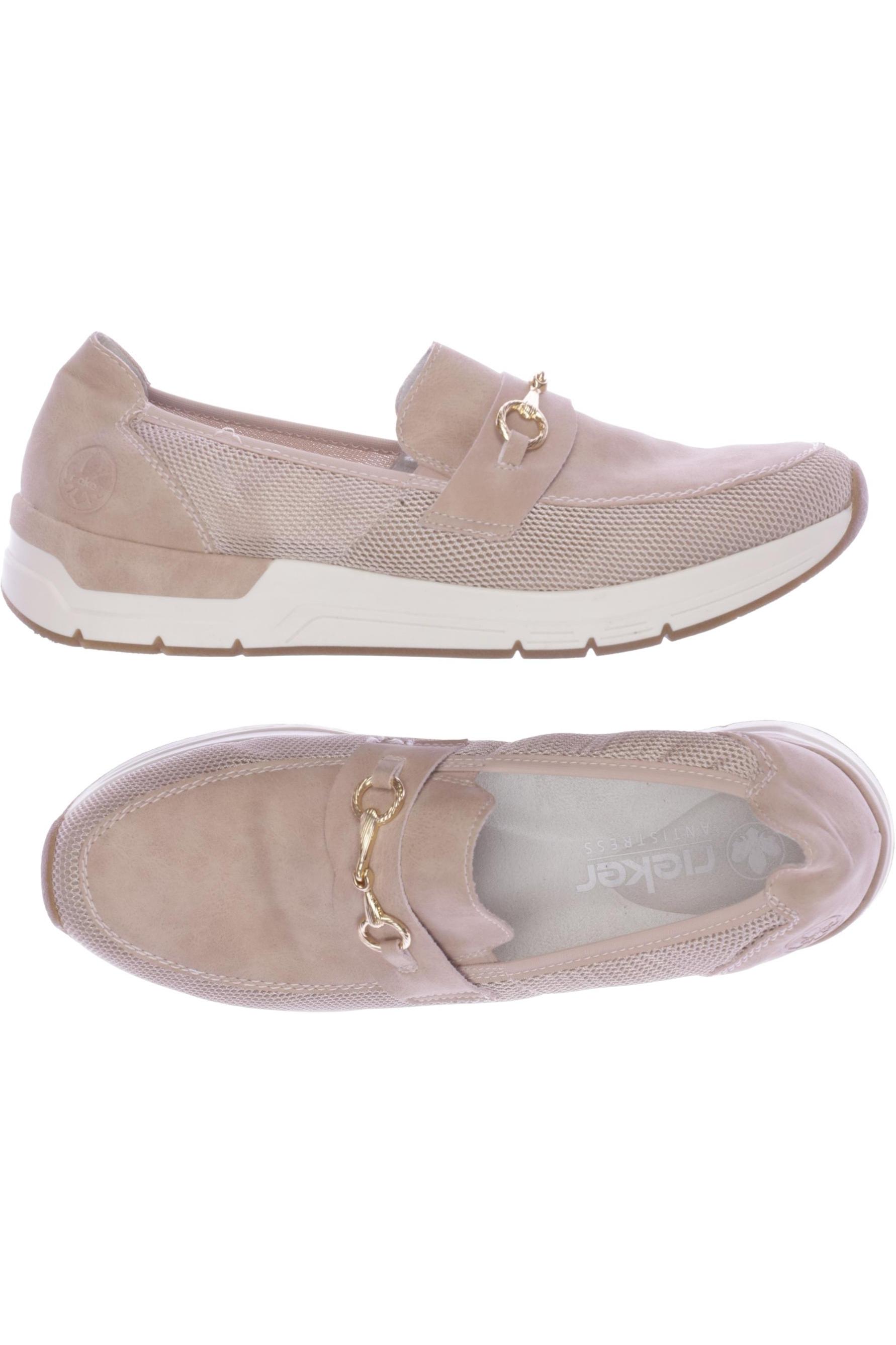 

Rieker Damen Halbschuh, beige, Gr. 41