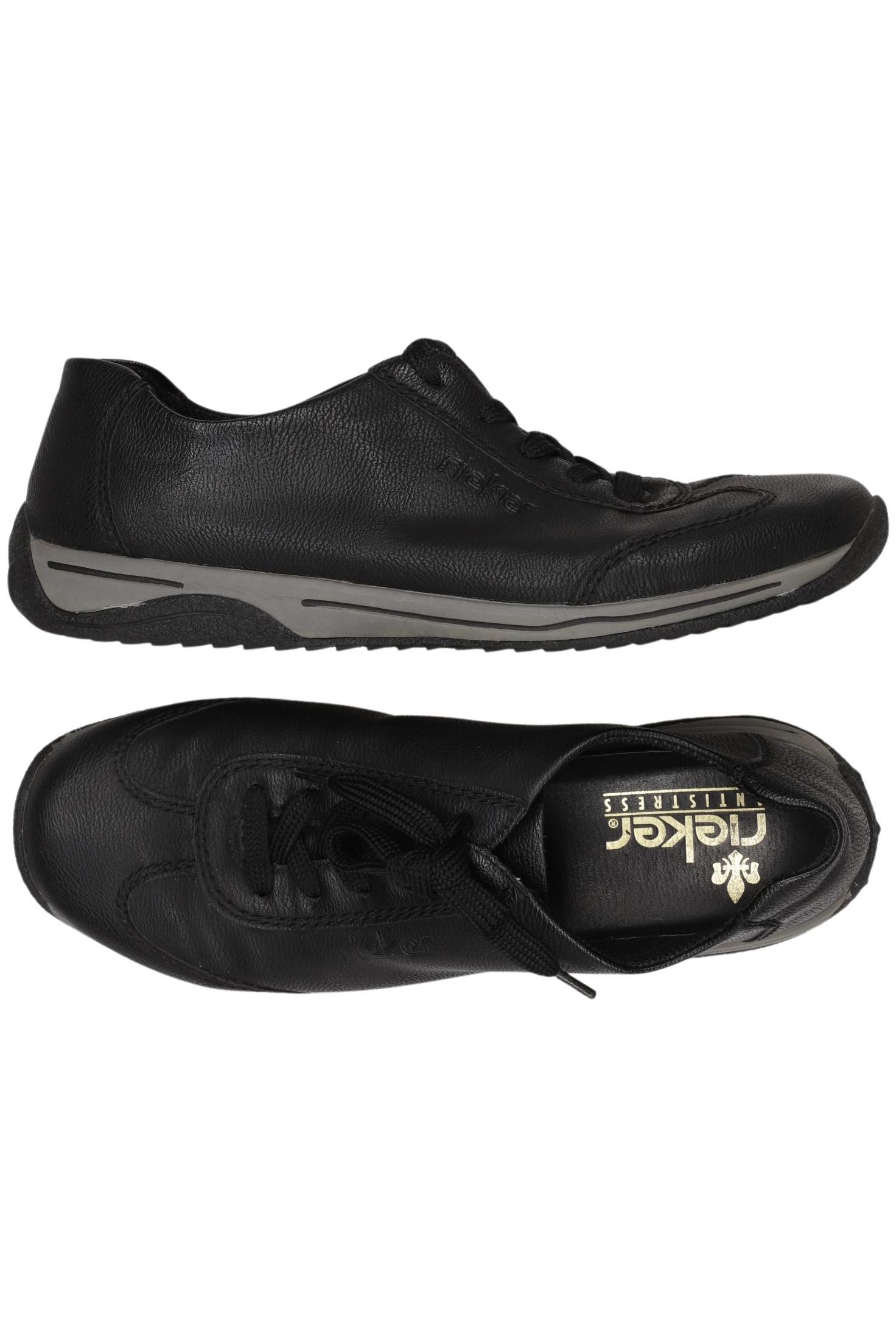 

Rieker Damen Halbschuh, schwarz, Gr. 42