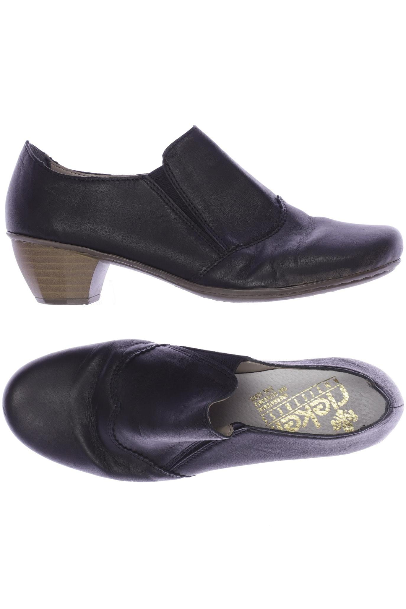 

Rieker Damen Halbschuh, schwarz, Gr. 37